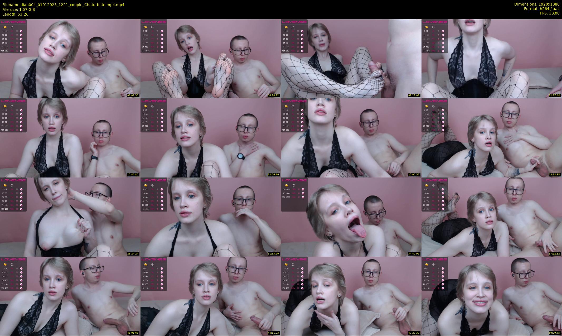 lian004 — 54 minute Chaturbate female cam show recording, 1080p, Jan 1, 2023