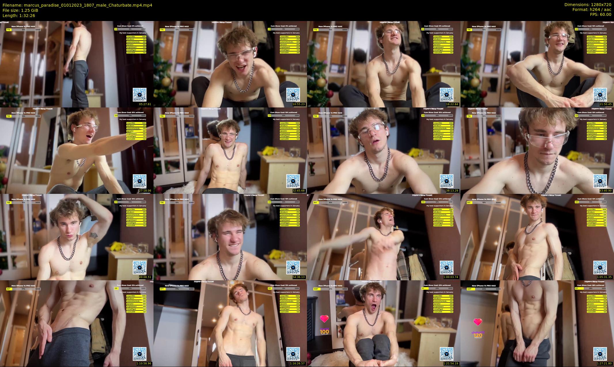 marcus_paradise — 93 minute Chaturbate male cam show recording, 720p, Jan 1, 2023
