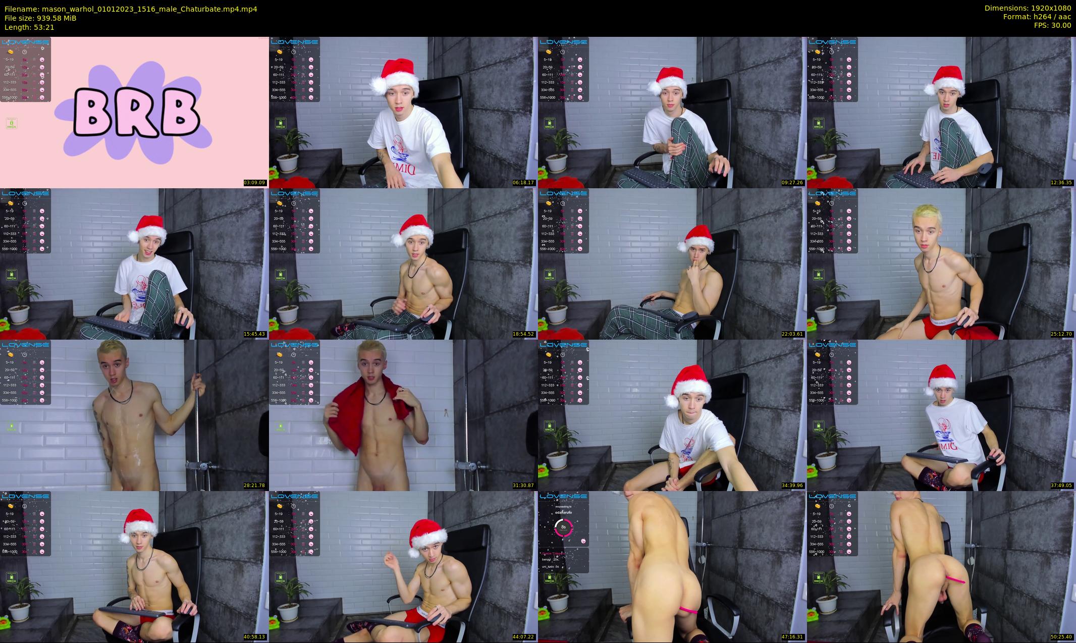 mason_warhol — 54 minute Chaturbate male cam show recording, 1080p, Jan 1, 2023
