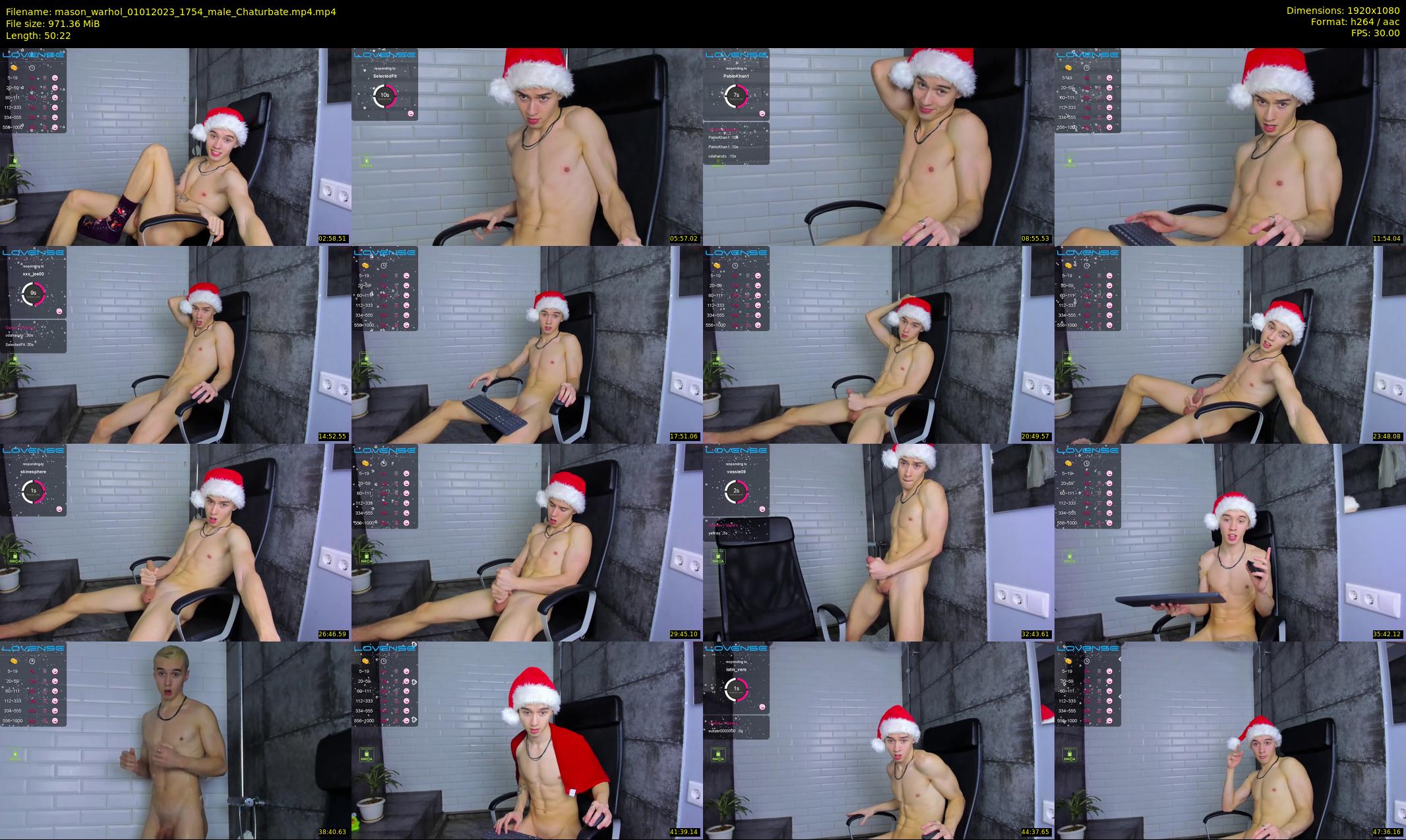 mason_warhol — 51 minute Chaturbate male cam show recording, 1080p, Jan 1, 2023
