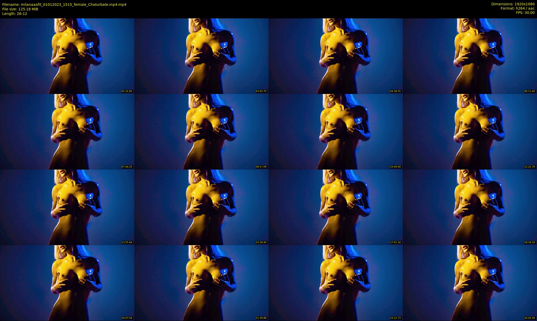milanaaafit — 27 minute Chaturbate couple cam show recording, 1080p, Jan 1, 2023