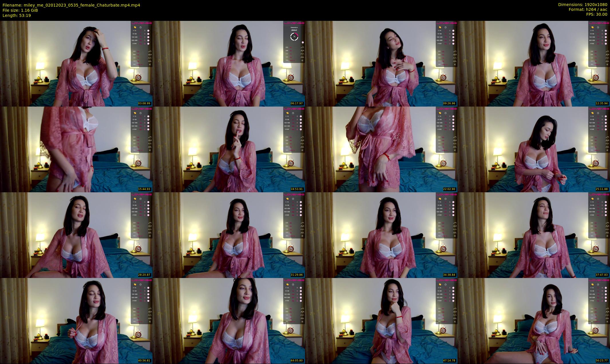miley_me — 54 minute Chaturbate female cam show recording, 1080p, Jan 2, 2023