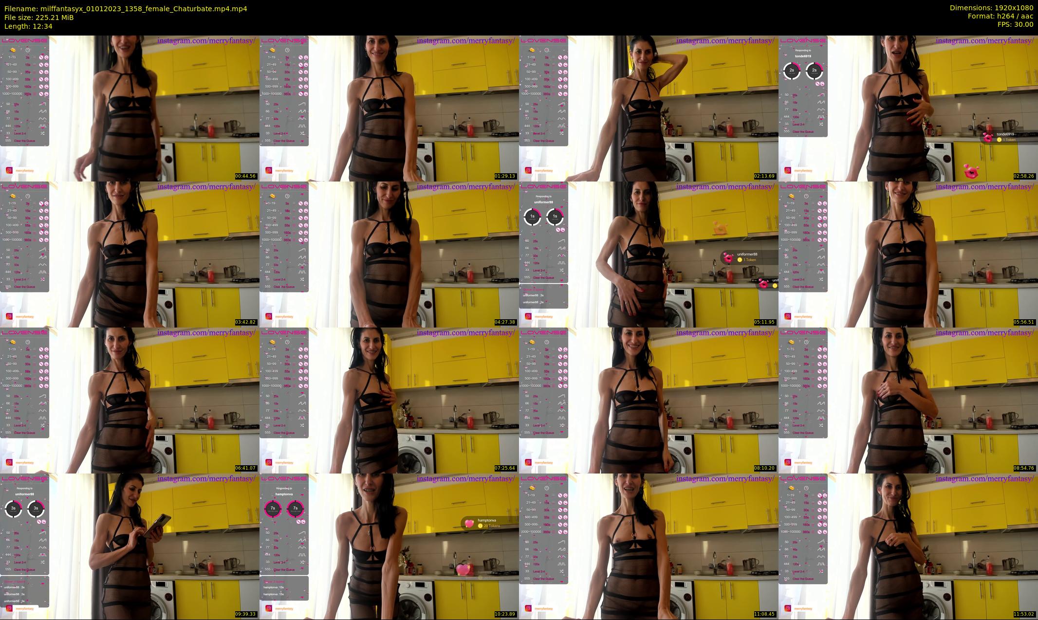 milffantasyx — 13 minute Chaturbate female cam show recording, 1080p, Jan 1, 2023