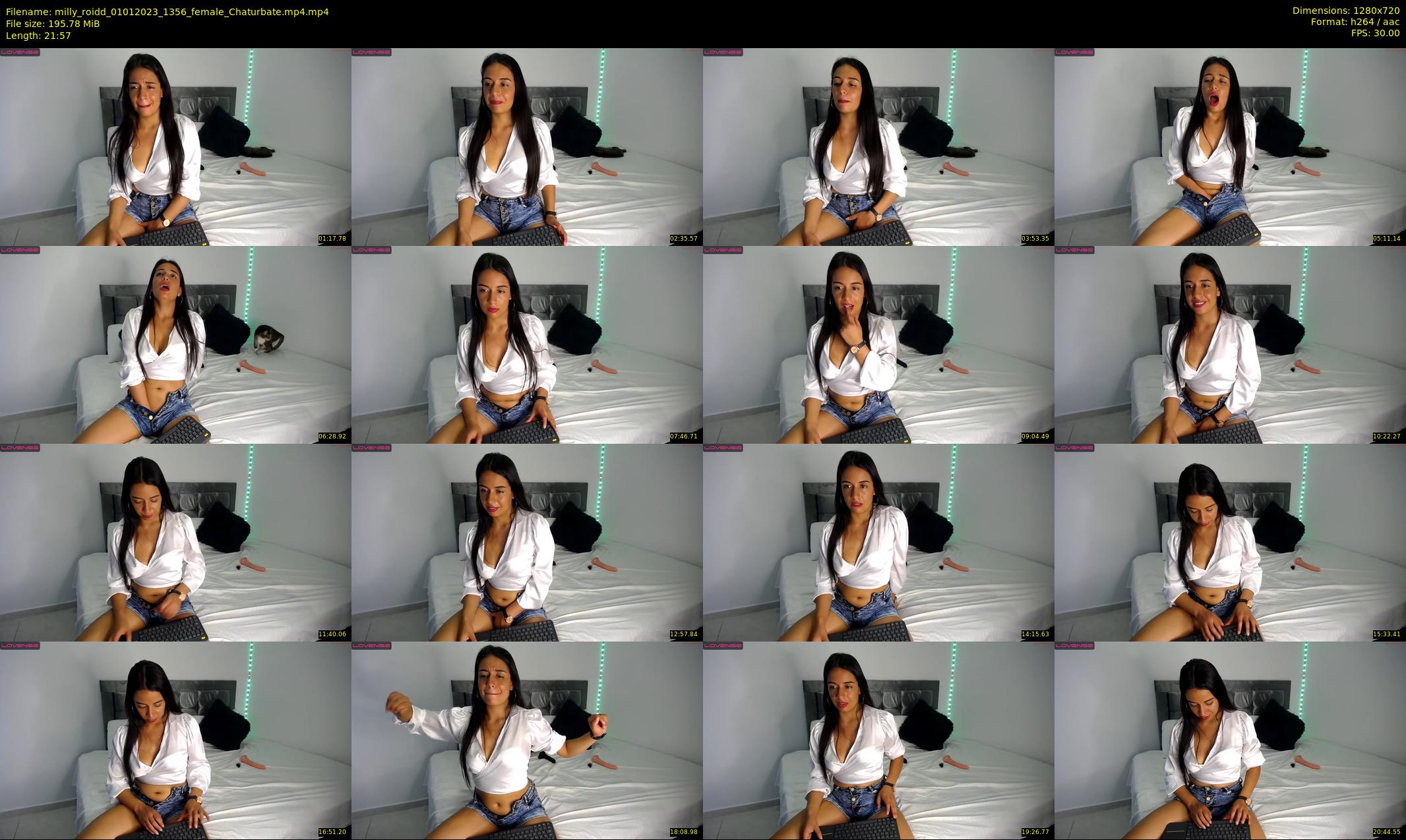 milly_roidd — 22 minute Chaturbate female cam show recording, 720p, Jan 1, 2023