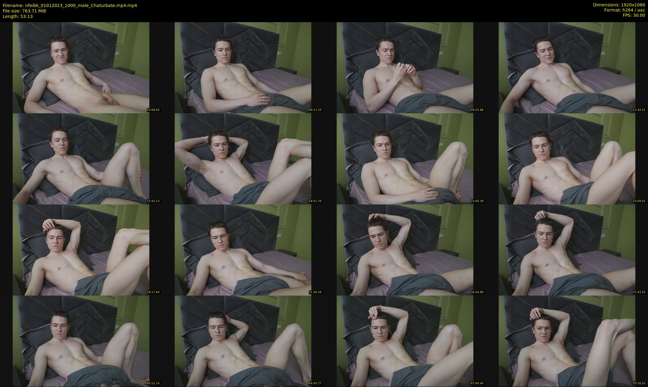 nfeibk — 54 minute Chaturbate male cam show recording, 1080p, Jan 1, 2023
