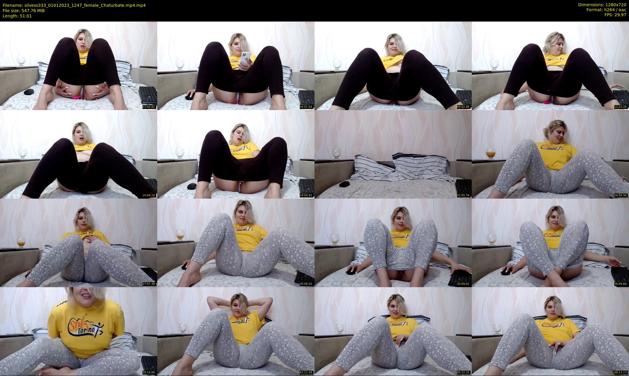 silvess333 — 52 minute Chaturbate female cam show recording, 720p, Jan 1, 2023