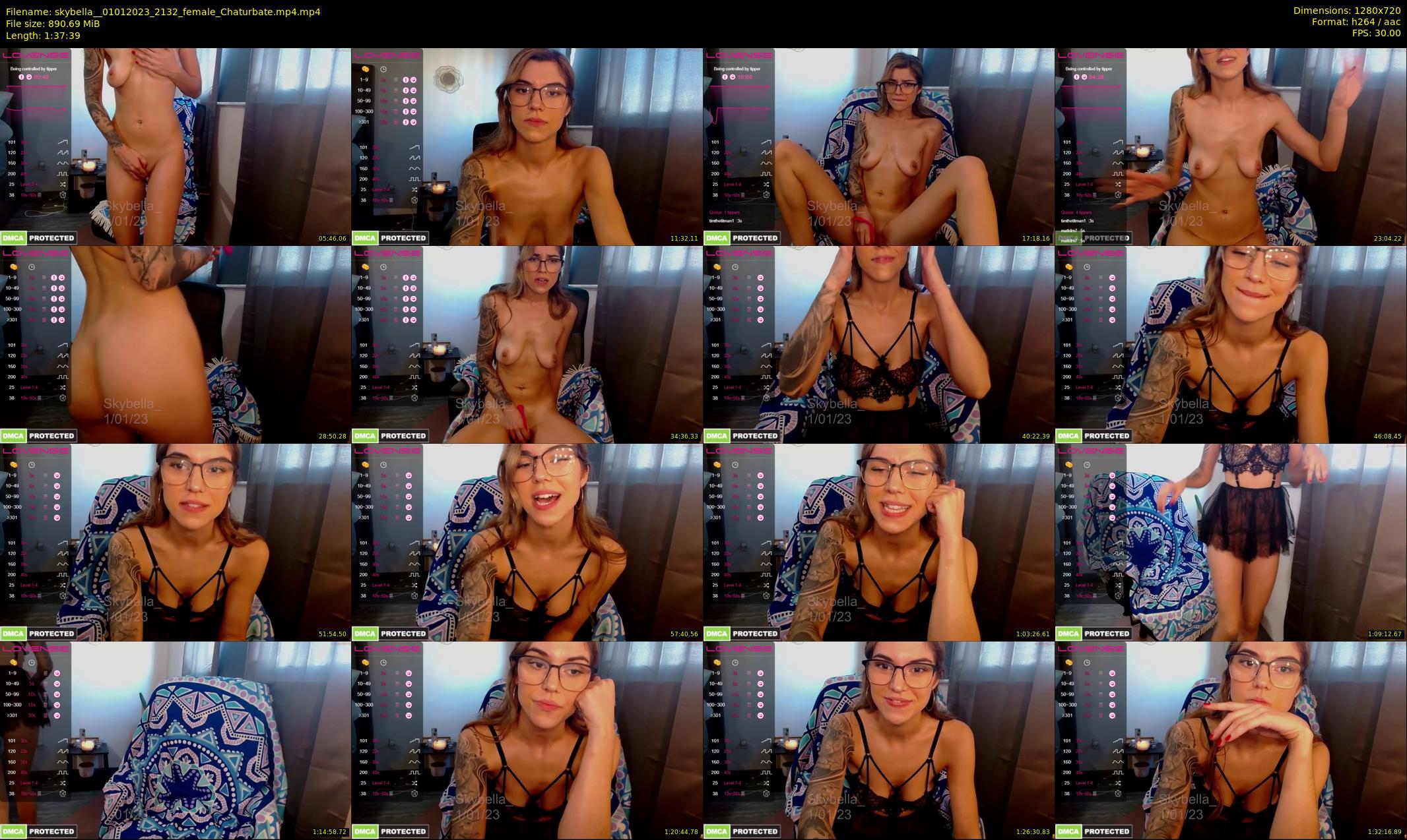 skybella_ — 98 minute Chaturbate female cam show recording, 720p, Jan 1, 2023