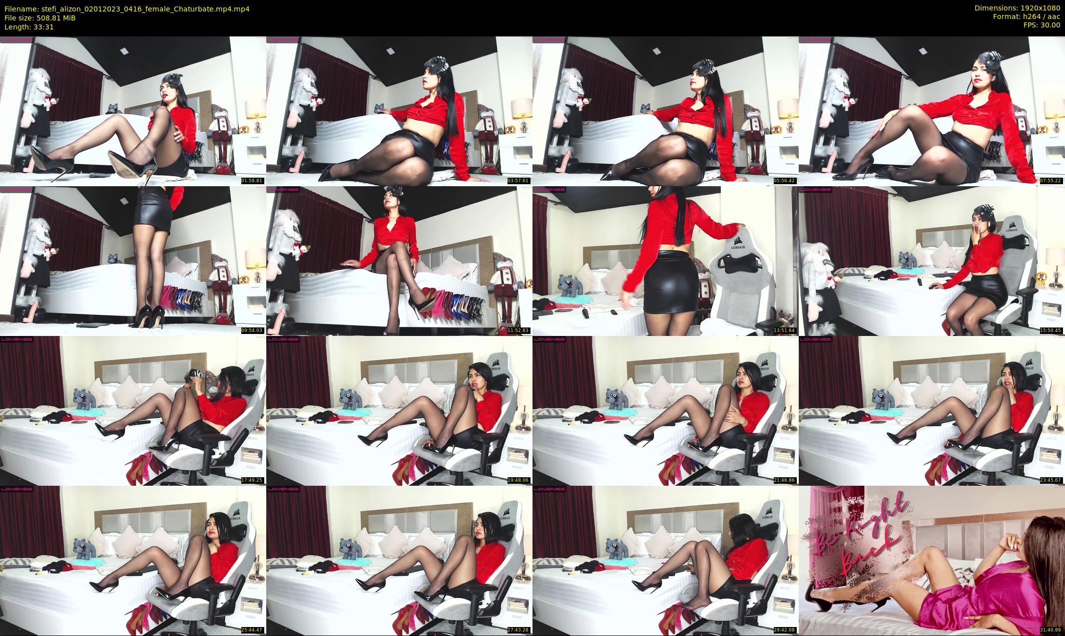 stefi_alizon — 34 minute Chaturbate female cam show recording, 1080p, Jan 2, 2023