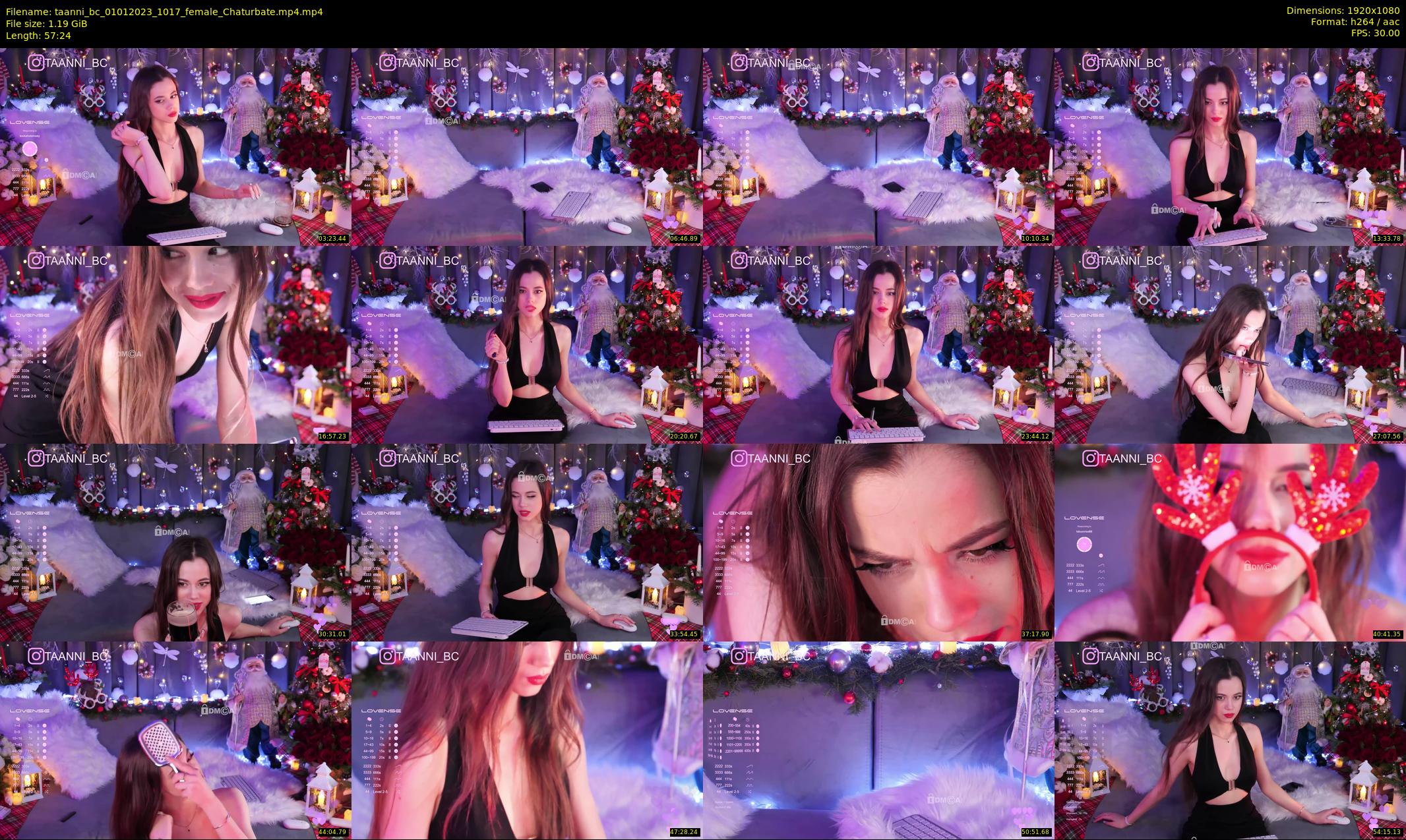 taanni_bc — 58 minute Chaturbate female cam show recording, 1080p, Jan 1, 2023