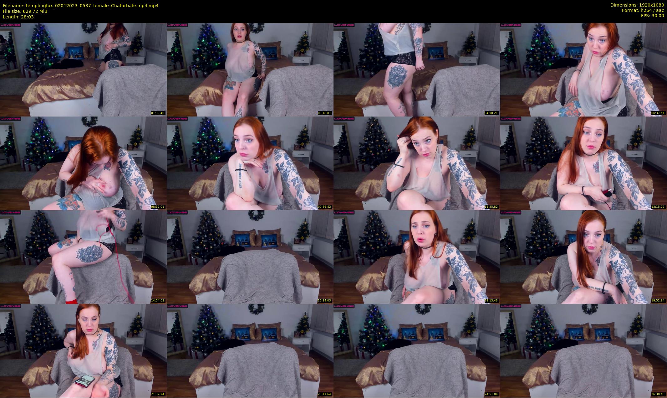 temptingfox — 29 minute Chaturbate female cam show recording, 1080p, Jan 2, 2023