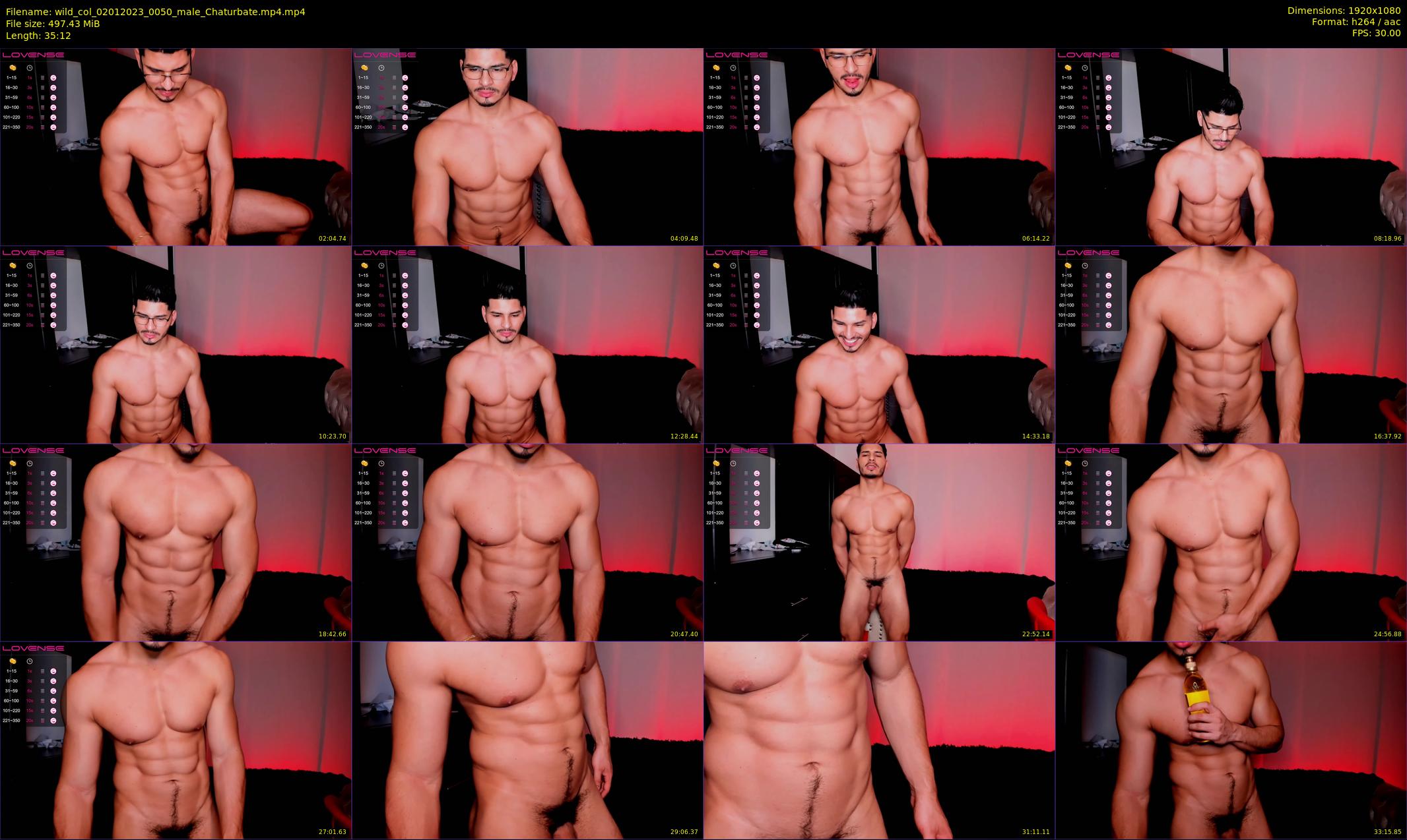 wild_col — 36 minute Chaturbate male cam show recording, 1080p, Jan 2, 2023