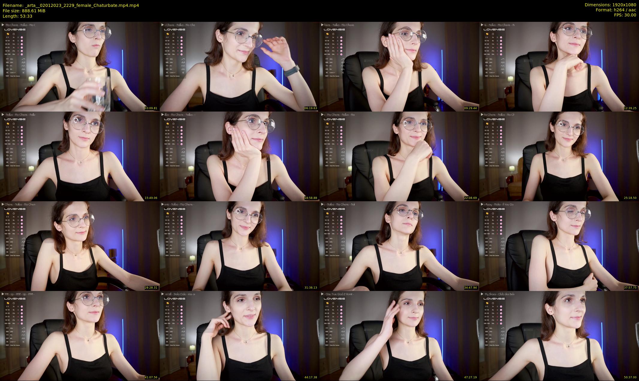 _arta_ — 54 minute Chaturbate female cam show recording, 1080p, Jan 2, 2023