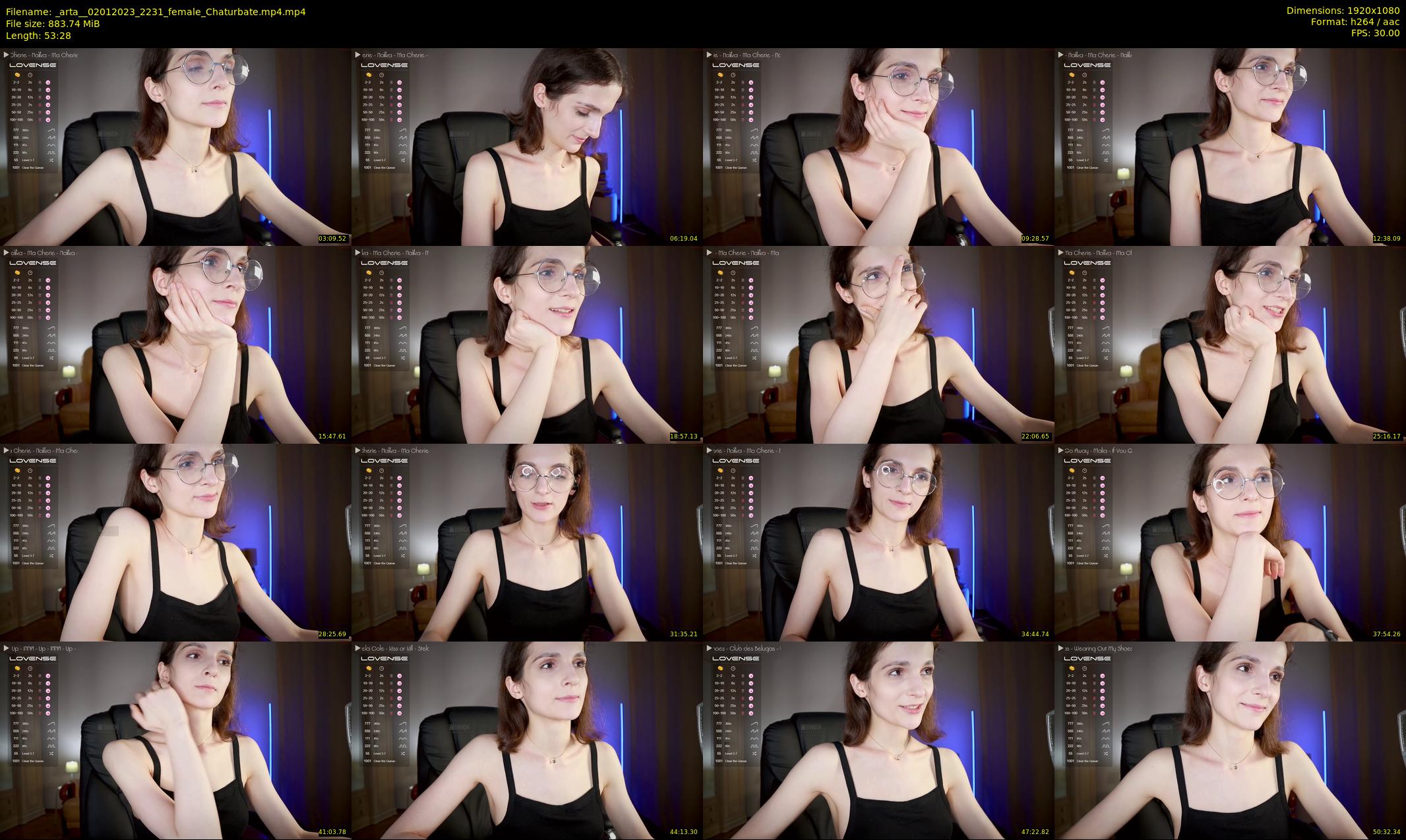 _arta_ — 54 minute Chaturbate female cam show recording, 1080p, Jan 2, 2023