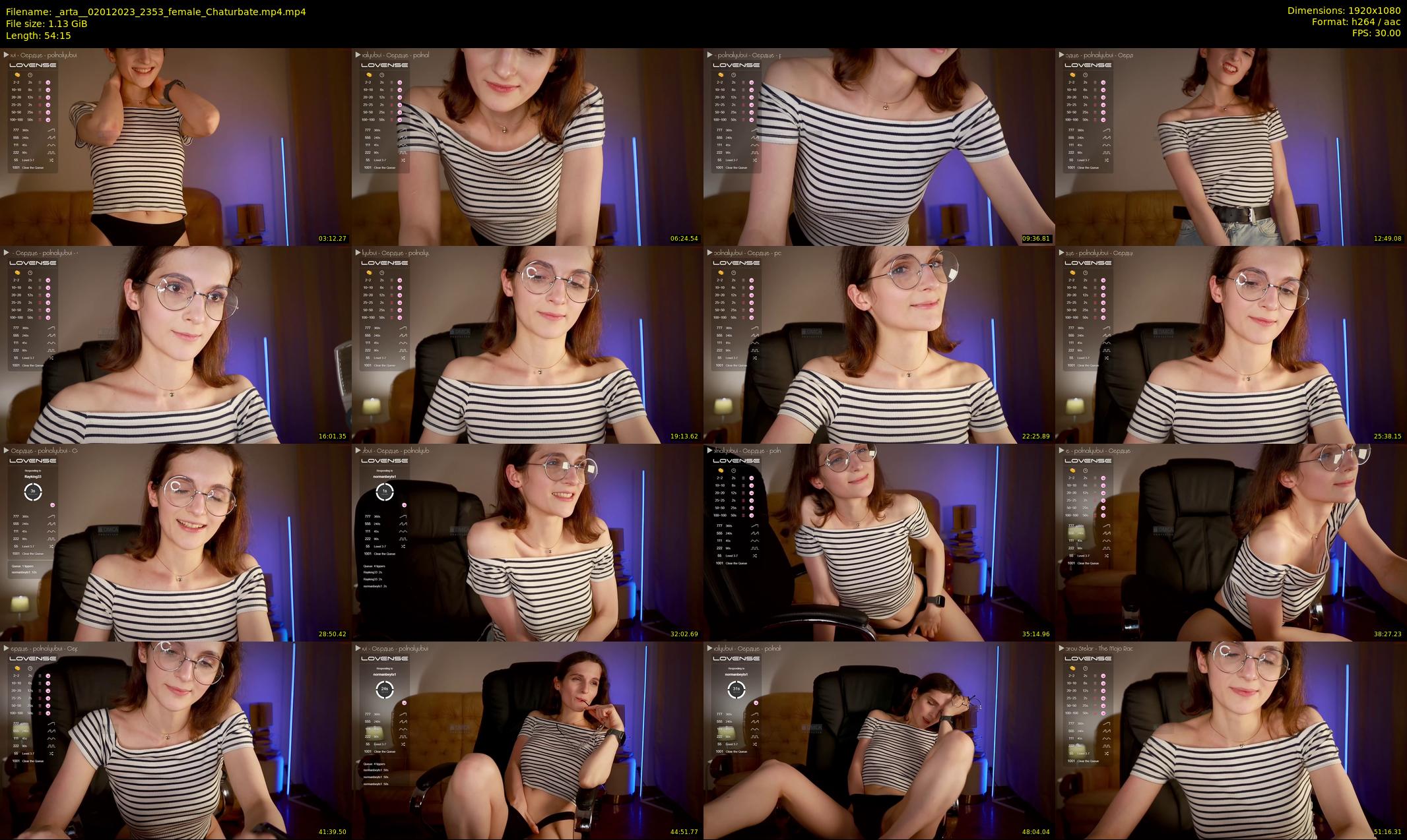 _arta_ — 55 minute Chaturbate female cam show recording, 1080p, Jan 2, 2023