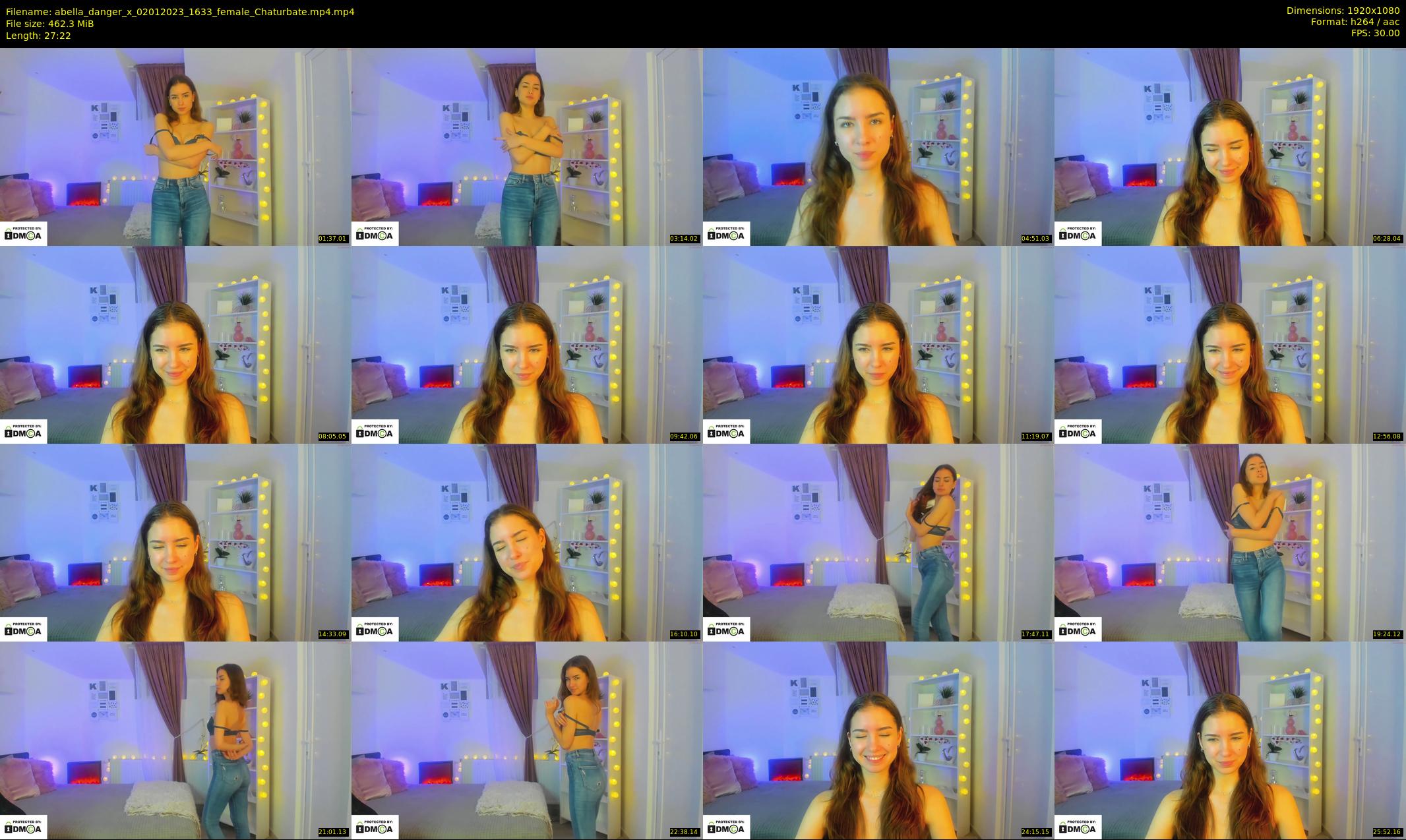 abella_danger_x — 28 minute Chaturbate female cam show recording, 1080p, Jan 2, 2023
