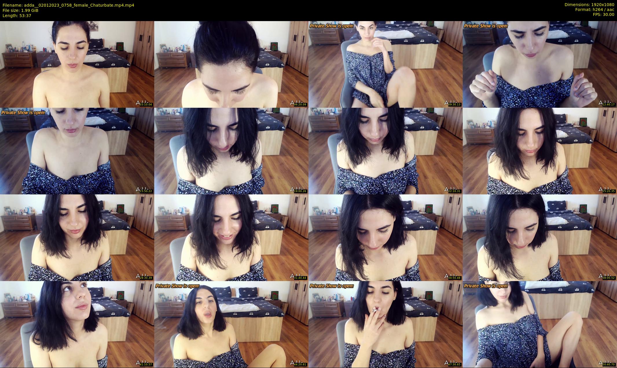 adda_ — 54 minute Chaturbate female cam show recording, 1080p, Jan 2, 2023