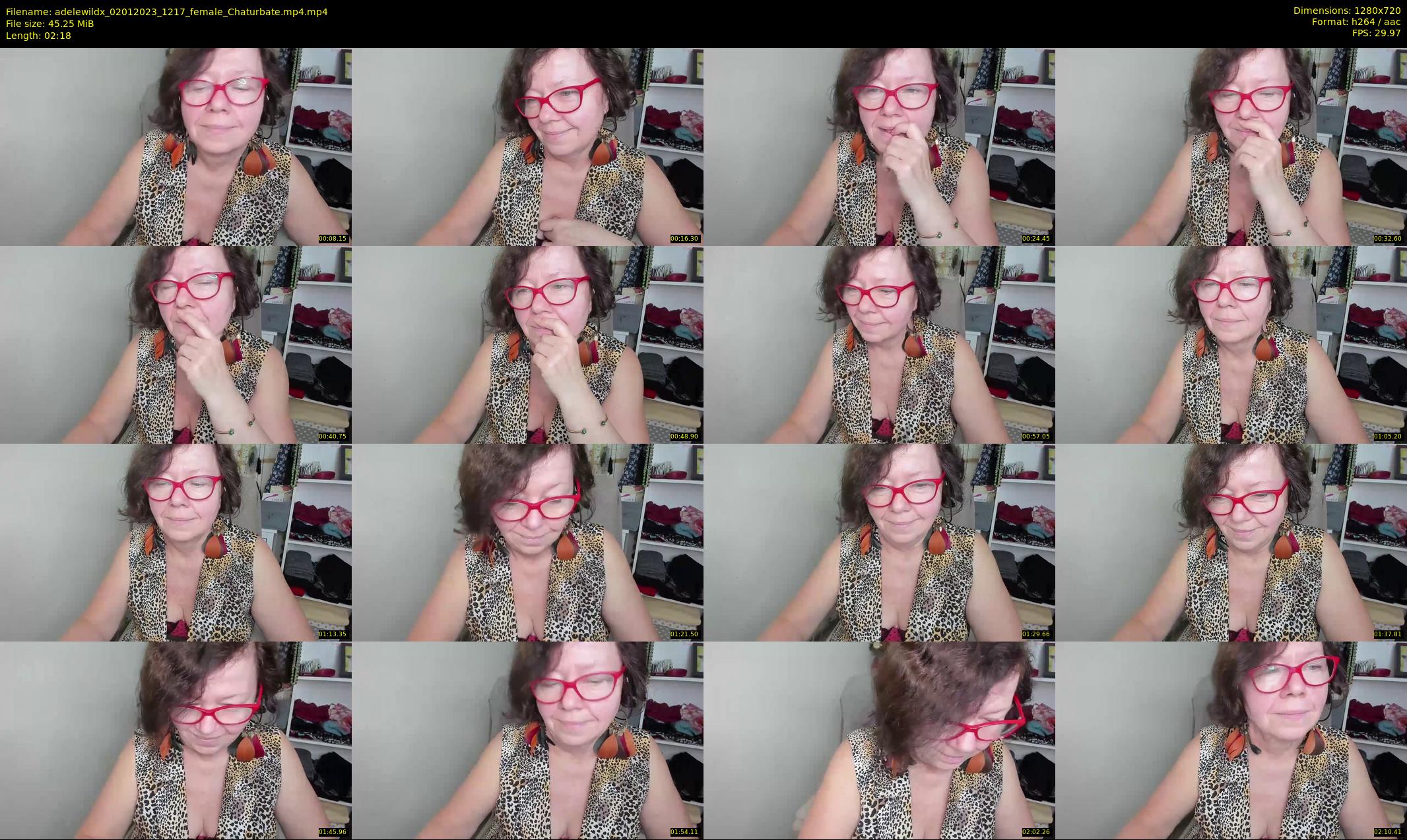 adelewildx — 3 minute Chaturbate female cam show recording, 720p, Jan 2, 2023