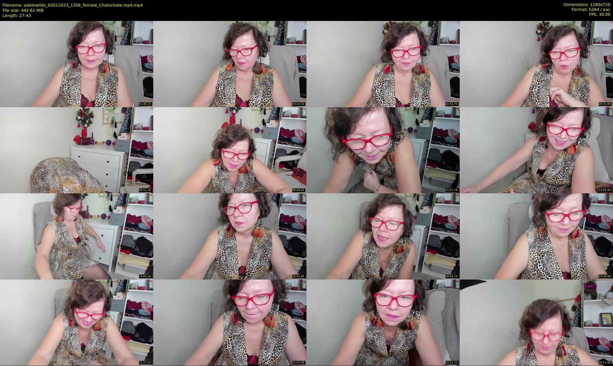 adelewildx — 28 minute Chaturbate female cam show recording, 720p, Jan 2, 2023