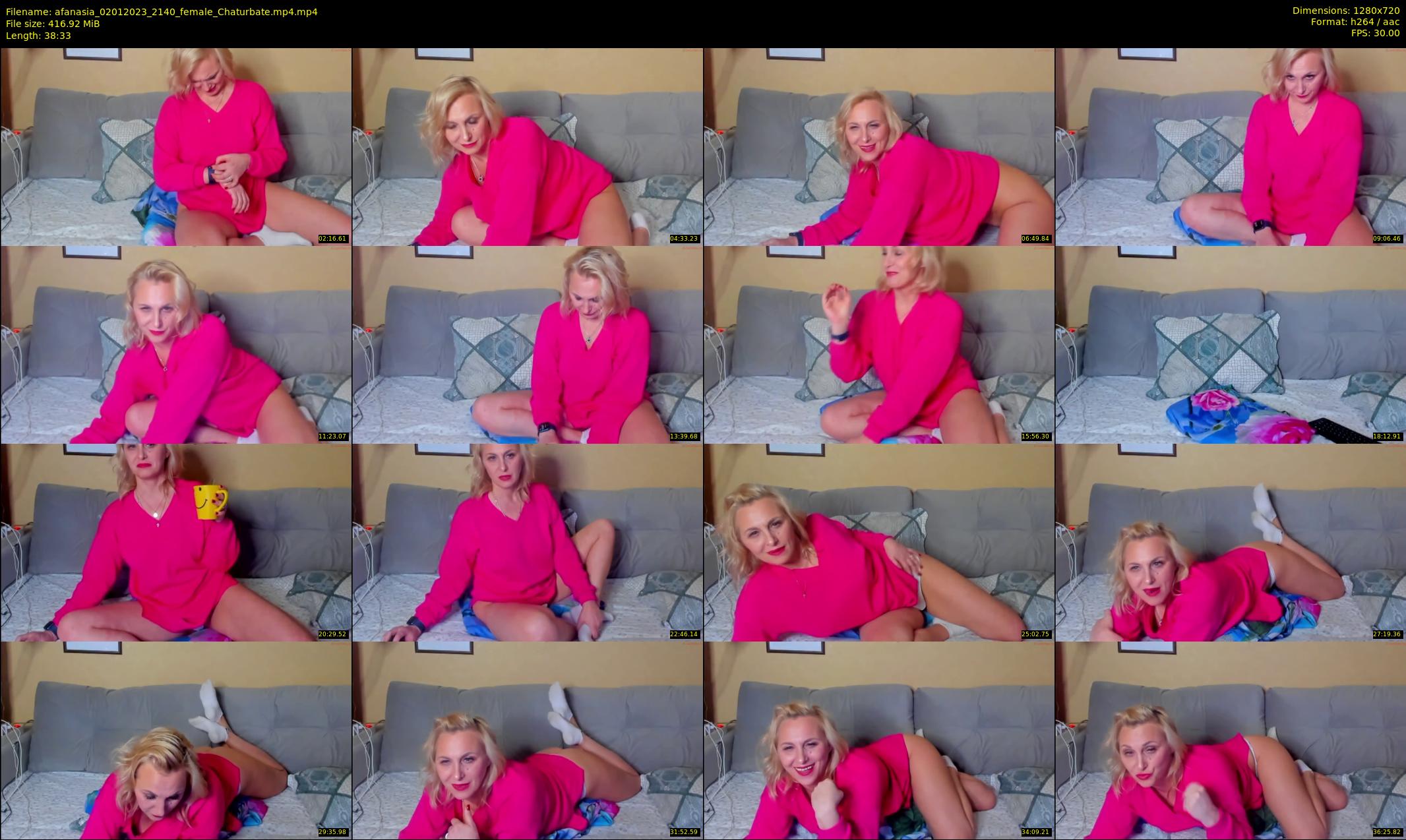 afanasia — 39 minute Chaturbate female cam show recording, 720p, Jan 2, 2023