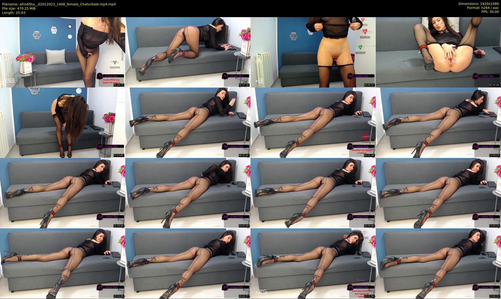 afroditha_ — 26 minute Chaturbate female cam show recording, 1080p, Jan 2, 2023