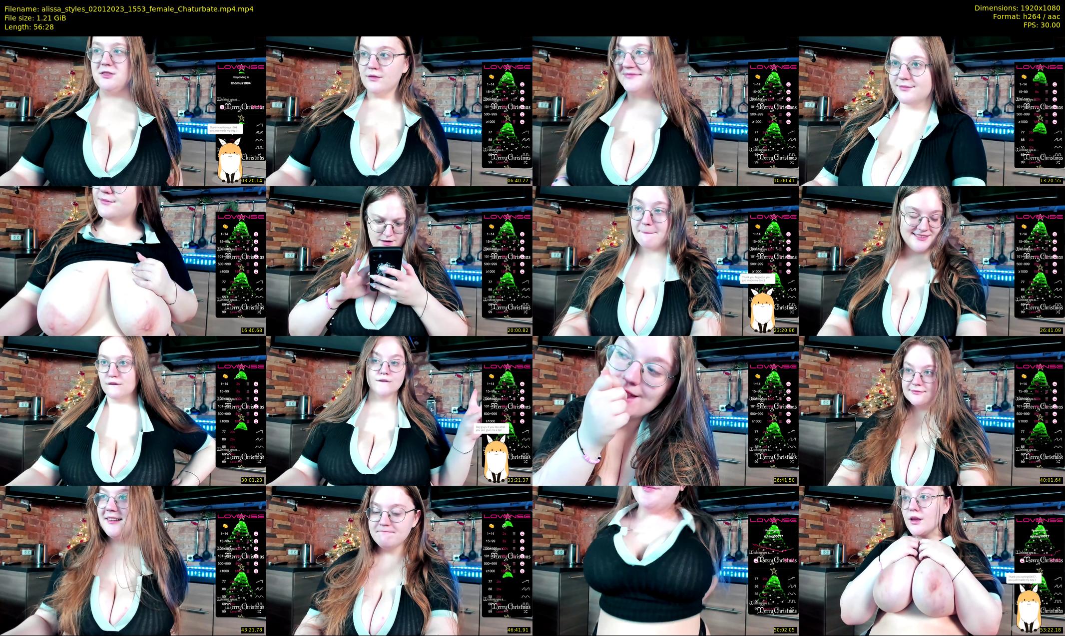 alissa_styles — 57 minute Chaturbate female cam show recording, 1080p, Jan 2, 2023