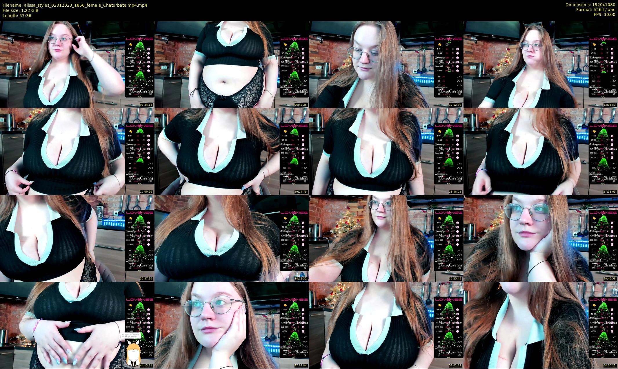 alissa_styles — 58 minute Chaturbate female cam show recording, 1080p, Jan 2, 2023