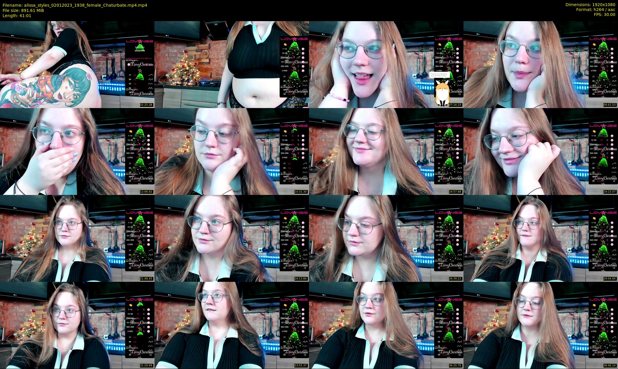 alissa_styles — 42 minute Chaturbate female cam show recording, 1080p, Jan 2, 2023