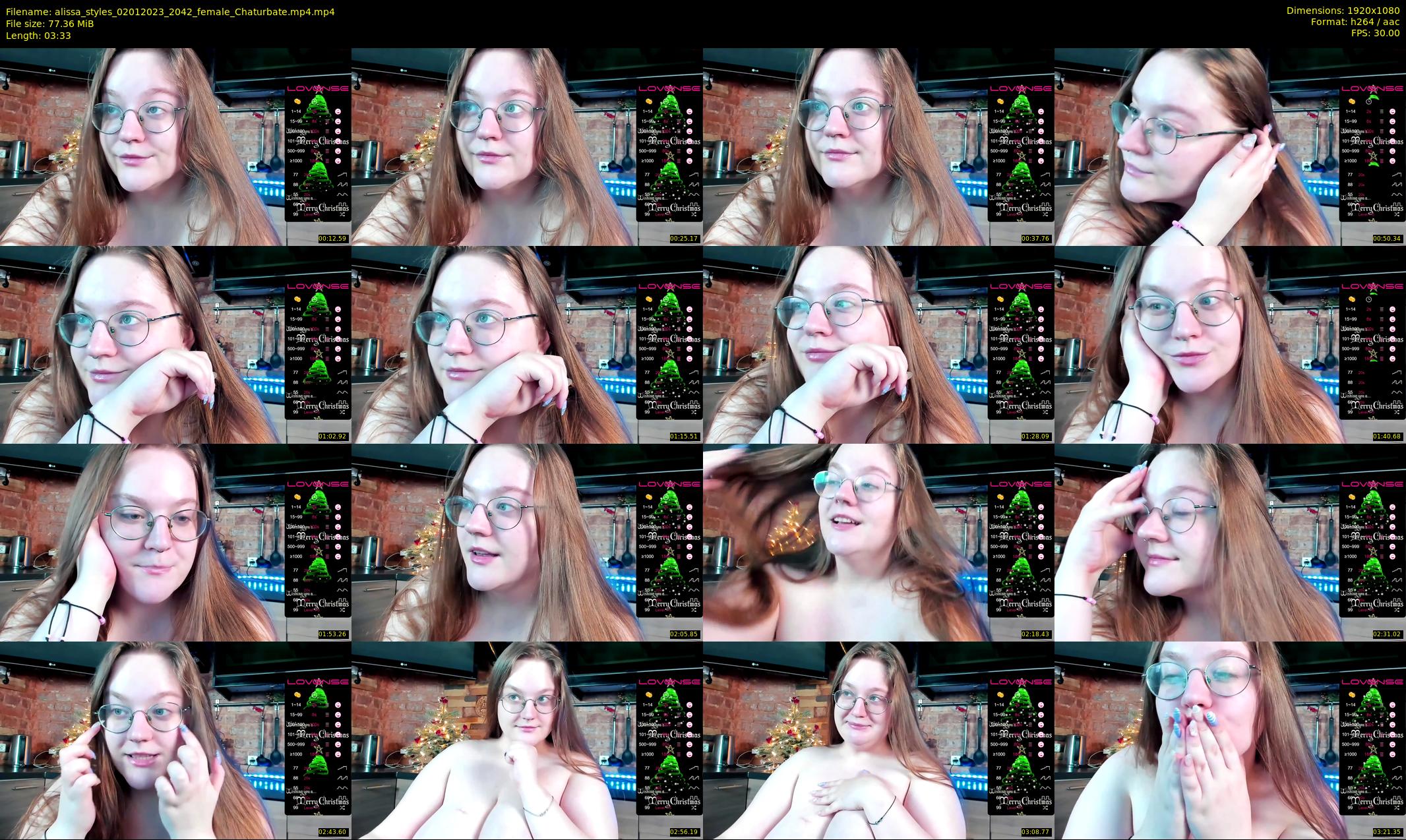 alissa_styles — 4 minute Chaturbate female cam show recording, 1080p, Jan 2, 2023