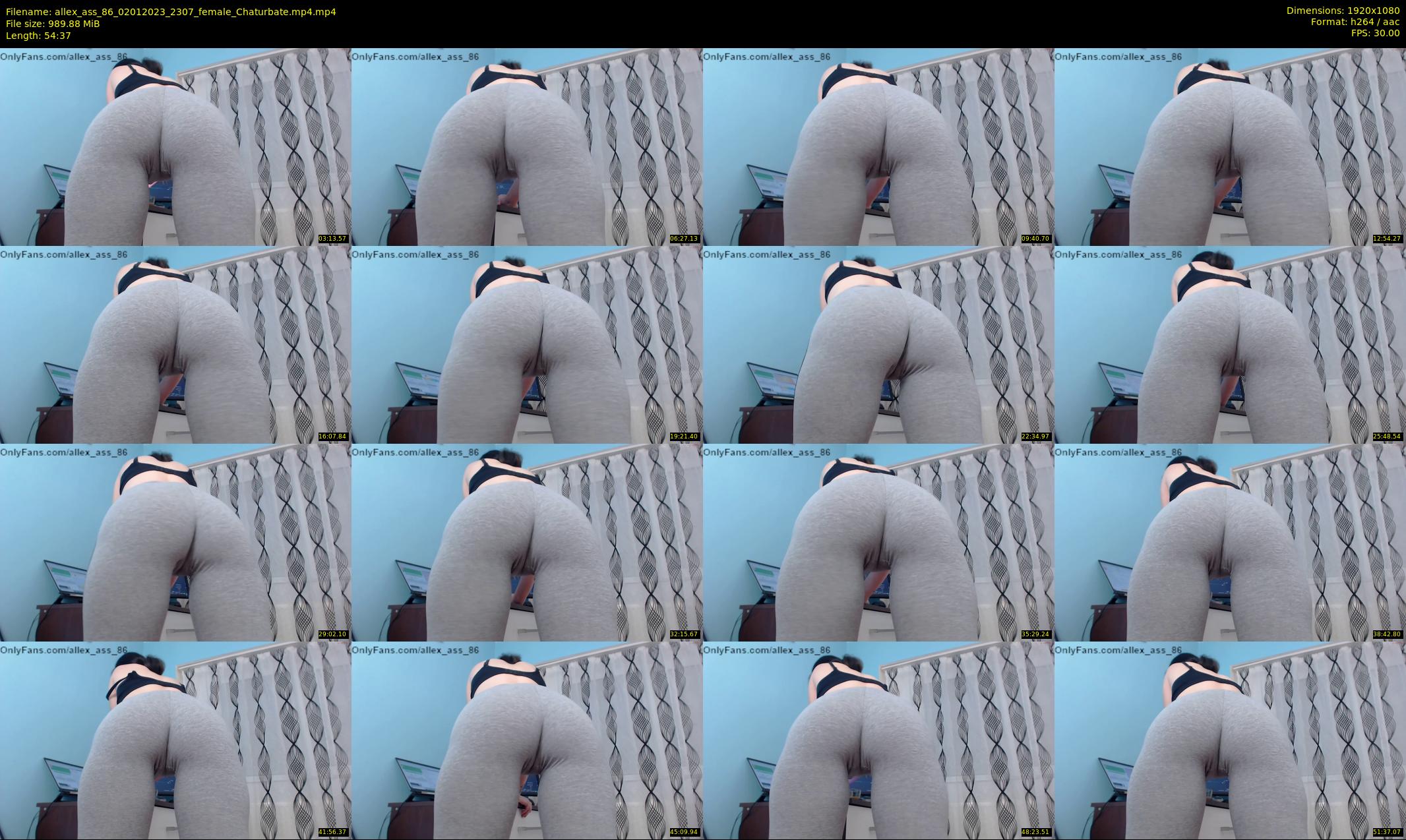 allex_ass_86 — 55 minute Chaturbate female cam show recording, 1080p, Jan 2, 2023