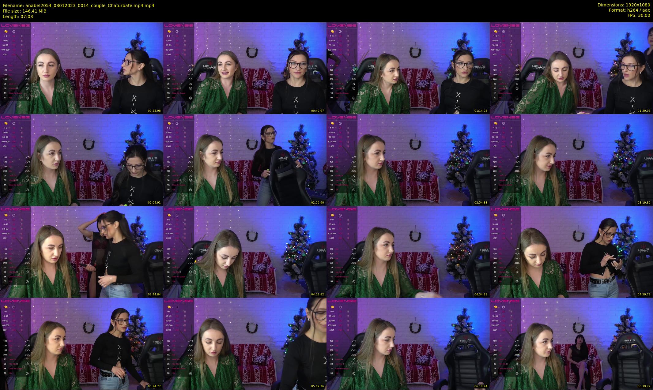 anabel2054 — 8 minute Chaturbate female cam show recording, 1080p, Jan 3, 2023