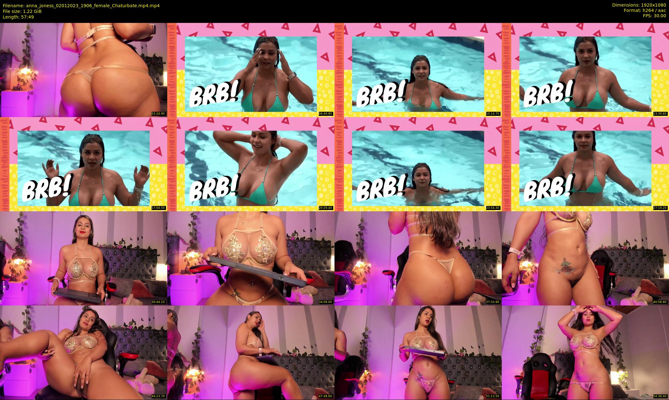 anna_joness — 58 minute Chaturbate female cam show recording, 1080p, Jan 2, 2023