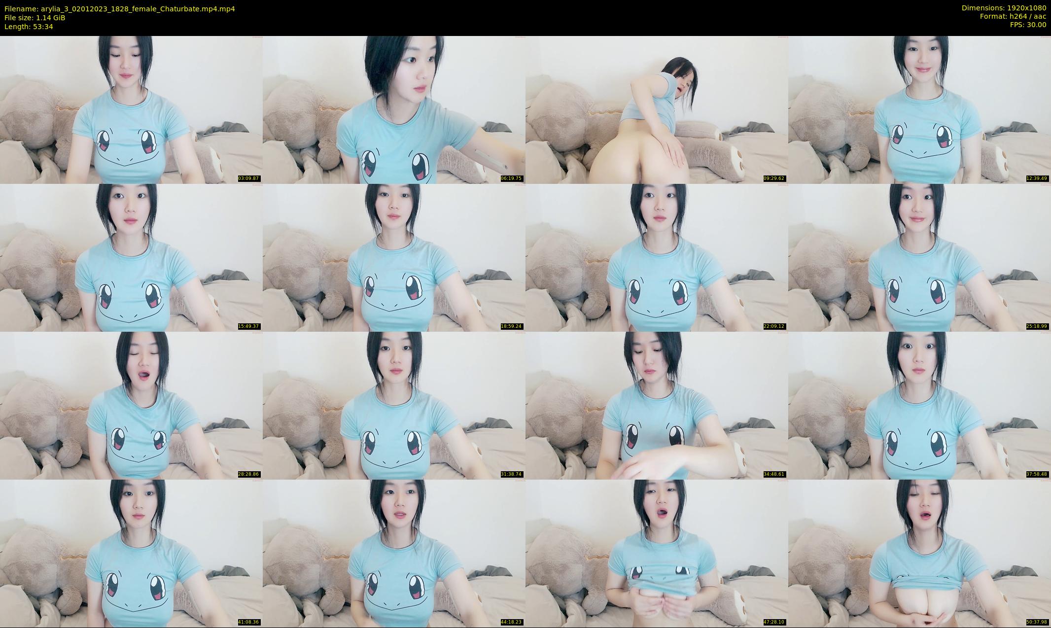 arylia_3 — 54 minute Chaturbate female cam show recording, 1080p, Jan 2, 2023