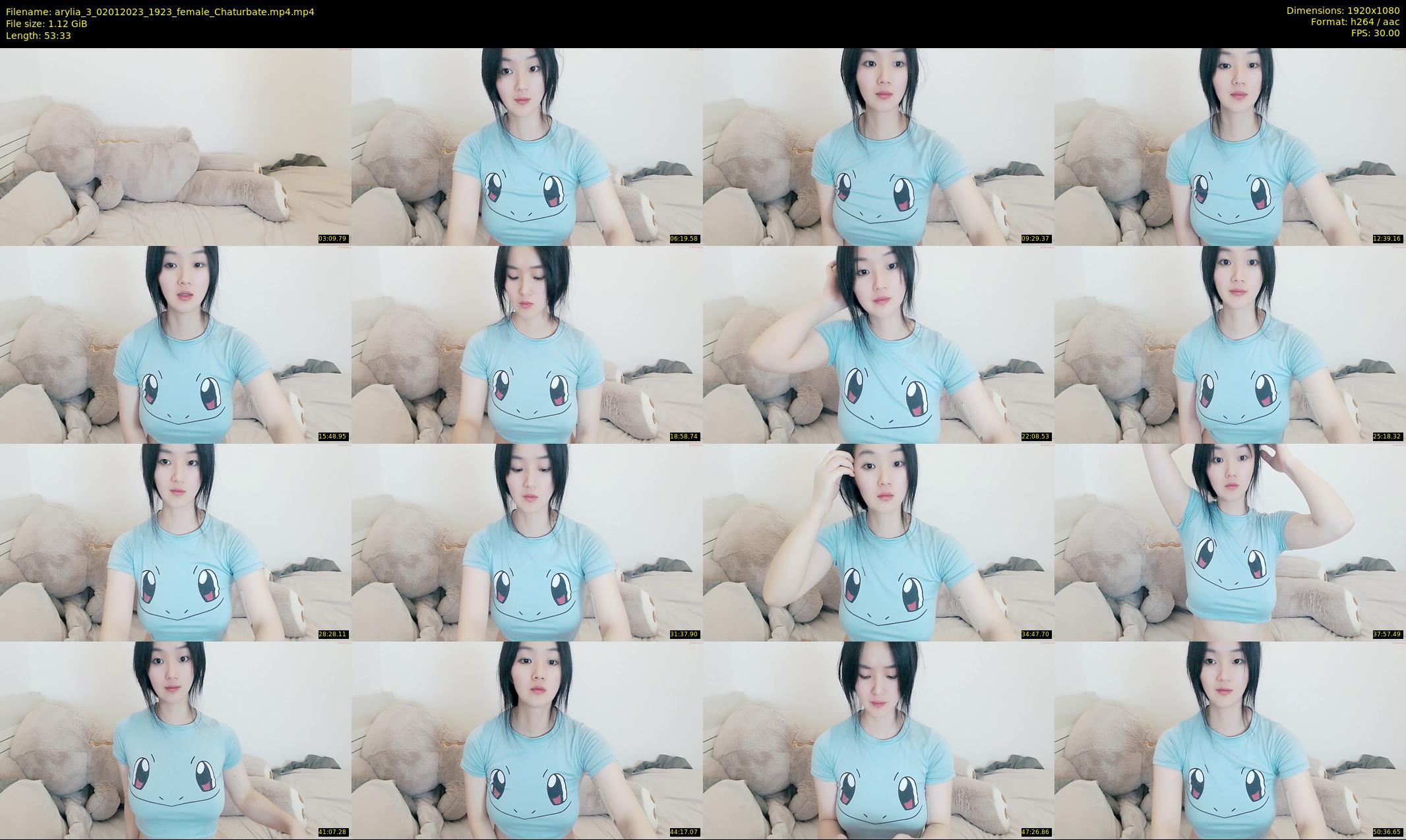 arylia_3 — 54 minute Chaturbate female cam show recording, 1080p, Jan 2, 2023