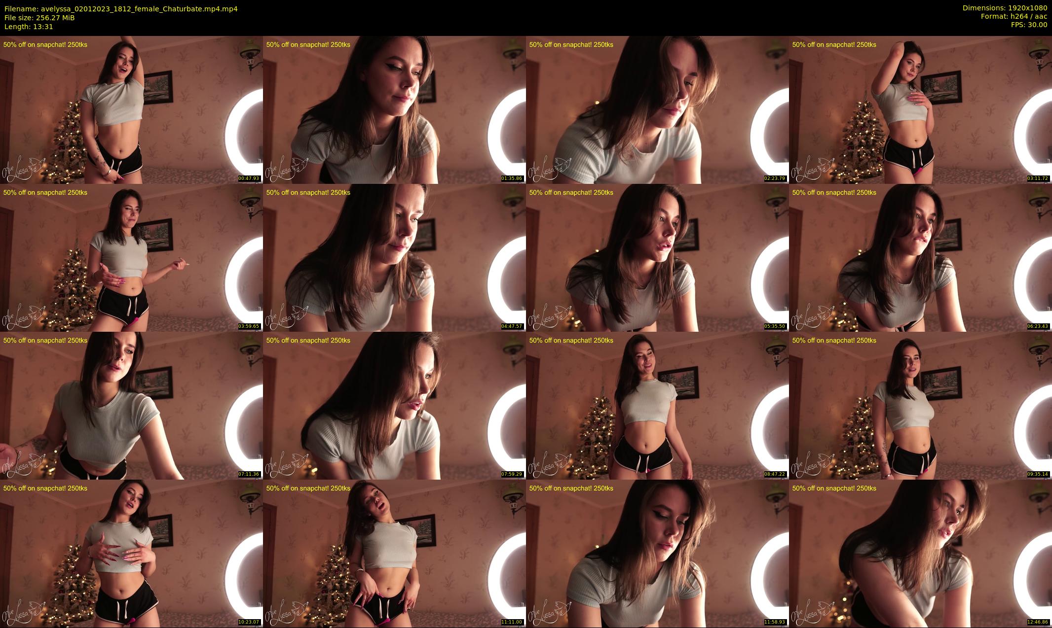 avelyssa — 14 minute Chaturbate female cam show recording, 1080p, Jan 2, 2023