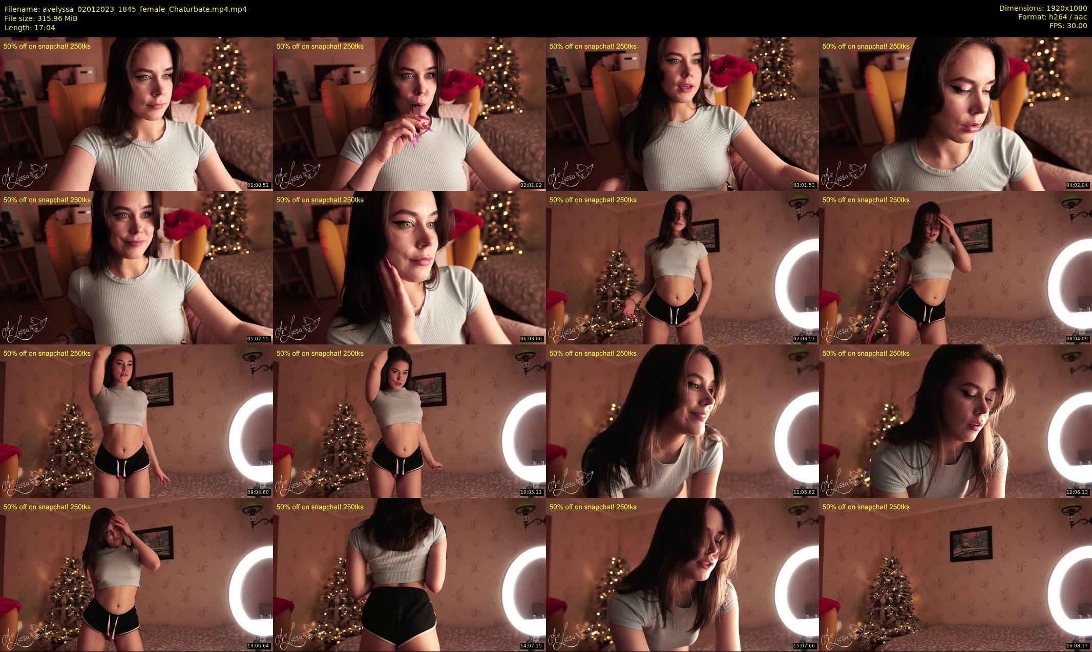 avelyssa — 18 minute Chaturbate female cam show recording, 1080p, Jan 2, 2023