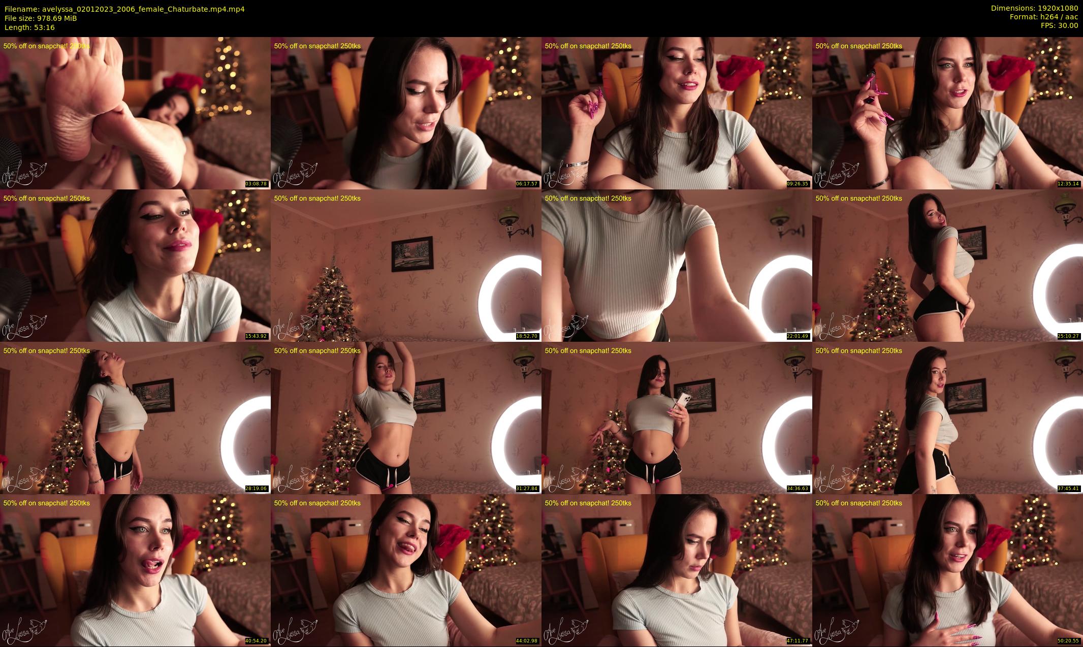 avelyssa — 54 minute Chaturbate female cam show recording, 1080p, Jan 2, 2023