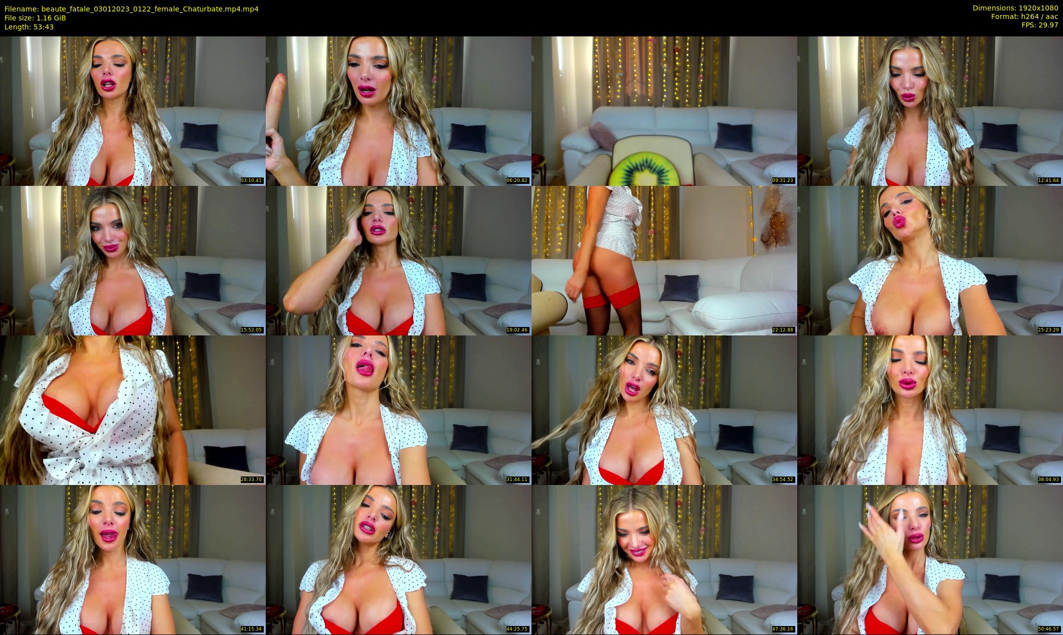 beaute_fatale — 54 minute Chaturbate female cam show recording, 1080p, Jan 3, 2023