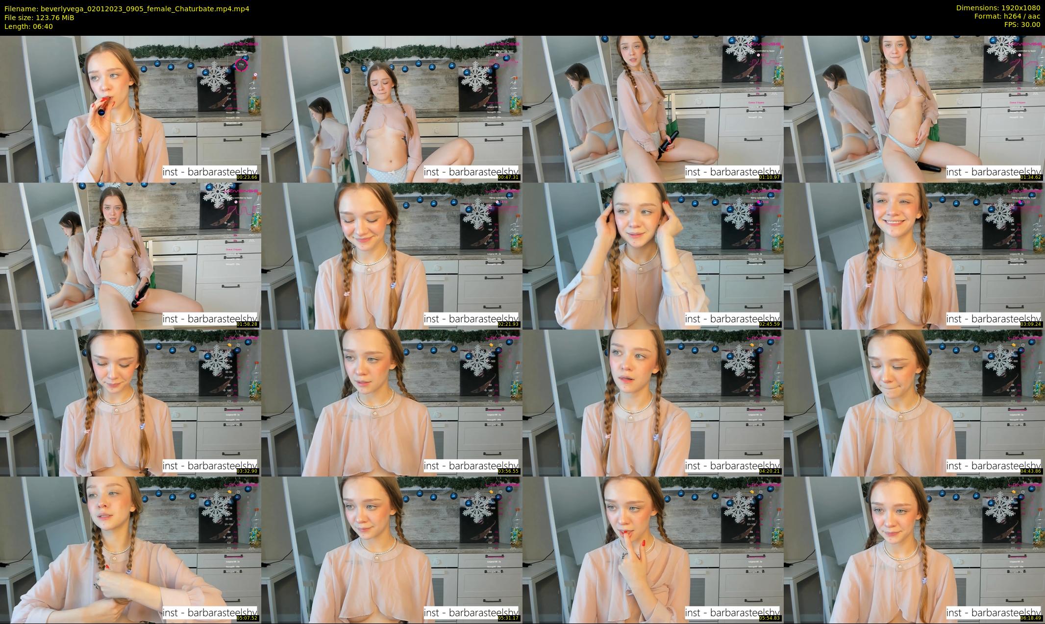 beverlyvega — 7 minute Chaturbate couple cam show recording, 1080p, Jan 2, 2023