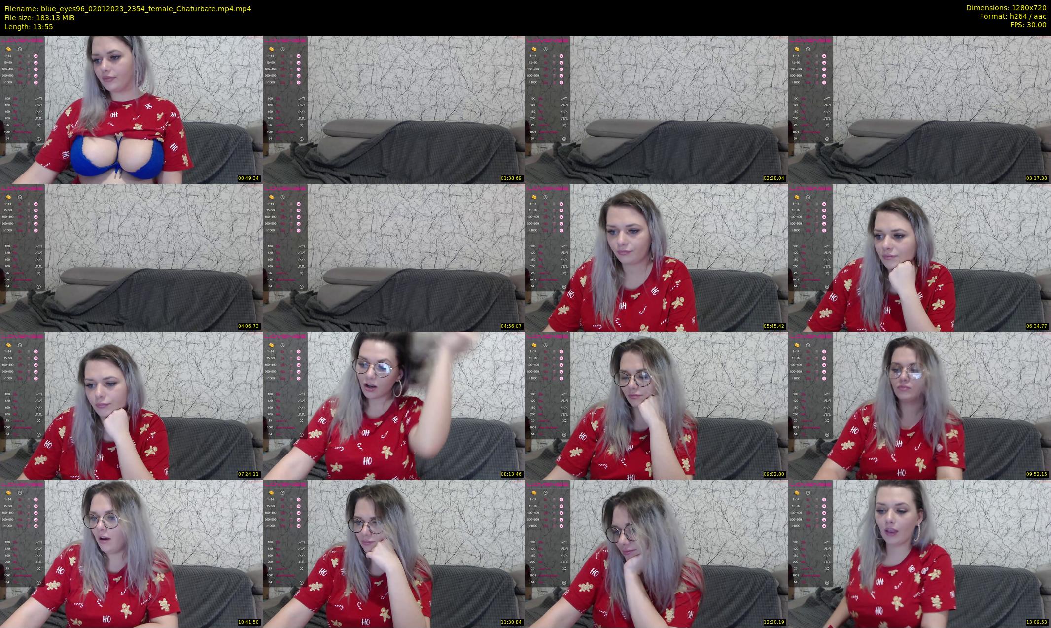 blue_eyes96 — 14 minute Chaturbate female cam show recording, 720p, Jan 2, 2023