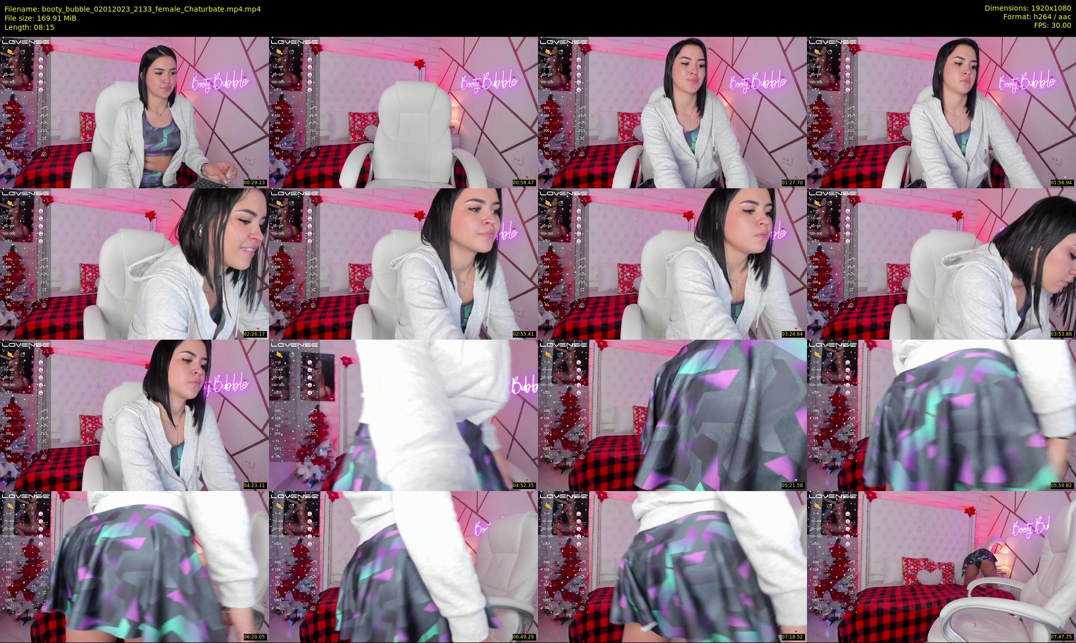 booty_bubble — 9 minute Chaturbate female cam show recording, 1080p, Jan 2, 2023
