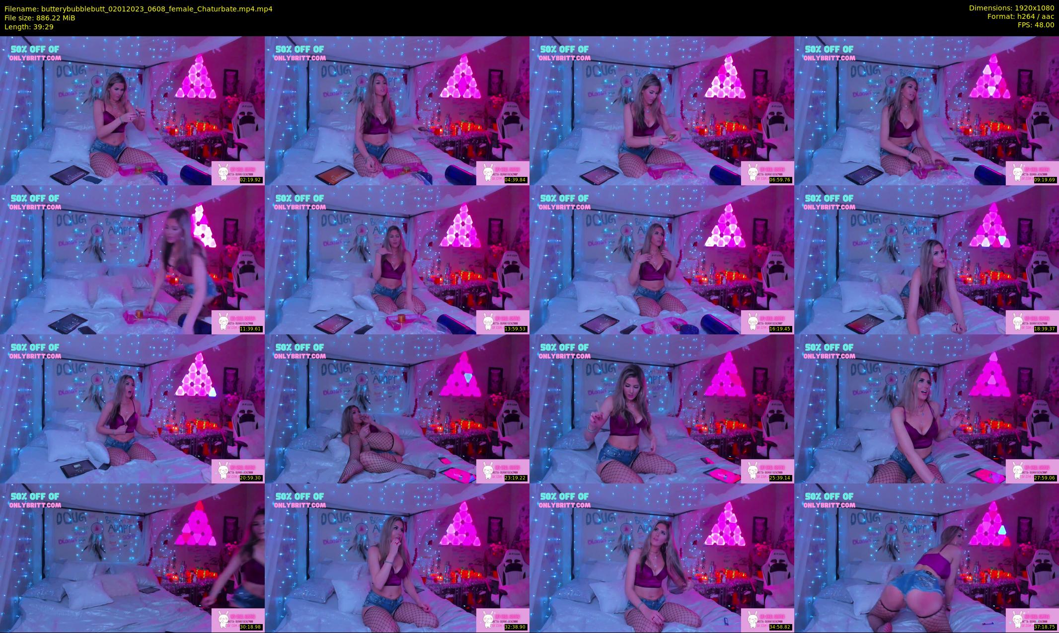 butterybubblebutt — 40 minute Chaturbate couple cam show recording, 1080p, Jan 2, 2023
