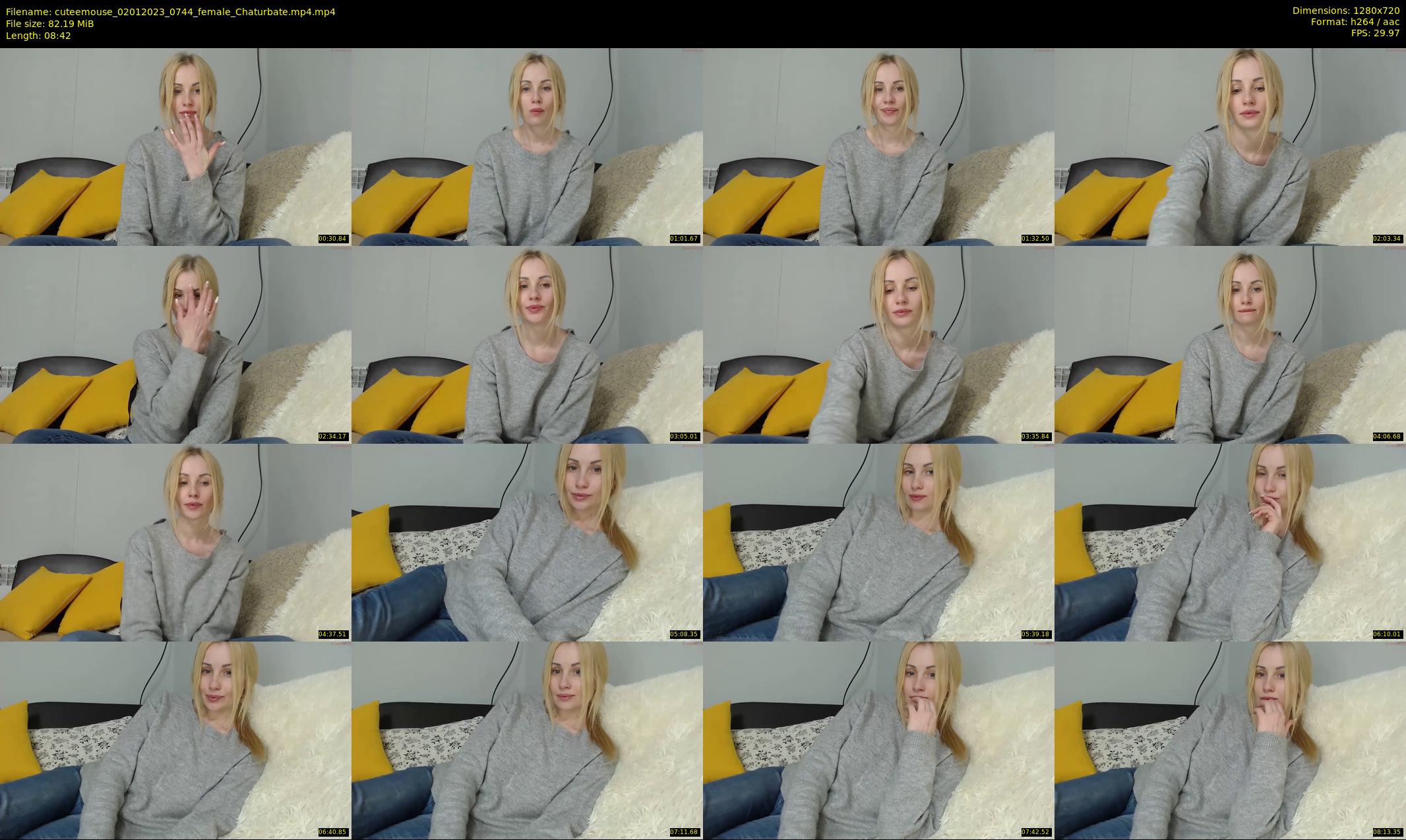 cuteemouse — 9 minute Chaturbate female cam show recording, 720p, Jan 2, 2023