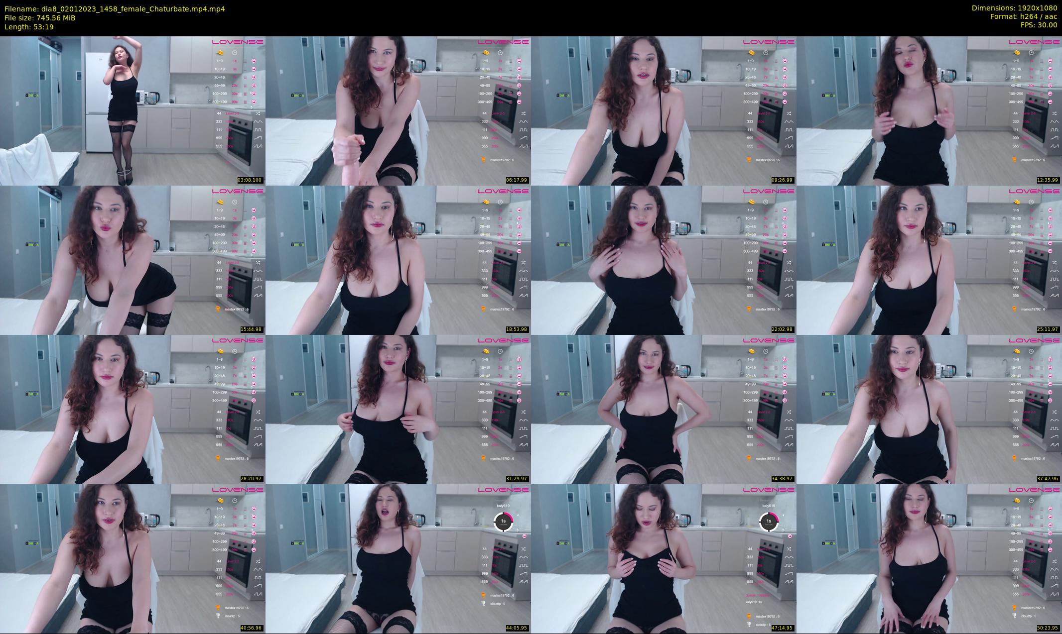 dia8 — 54 minute Chaturbate female cam show recording, 1080p, Jan 2, 2023