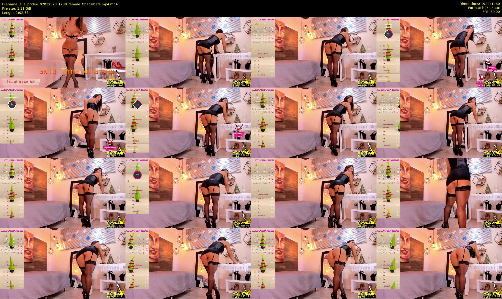 ella_pridee — 63 minute Chaturbate female cam show recording, 1080p, Jan 2, 2023