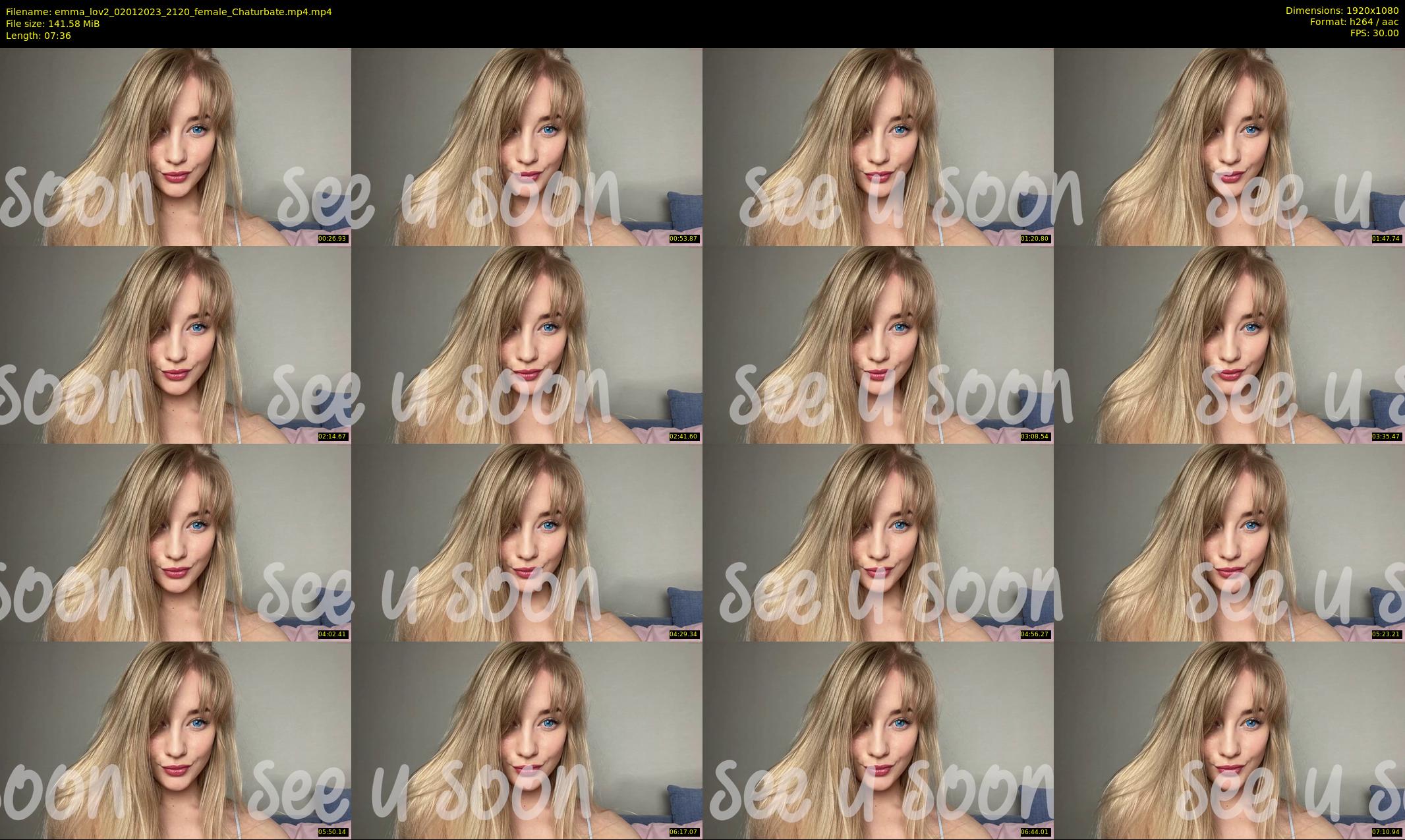 emma_lov2 — 8 minute Chaturbate female cam show recording, 1080p, Jan 2, 2023