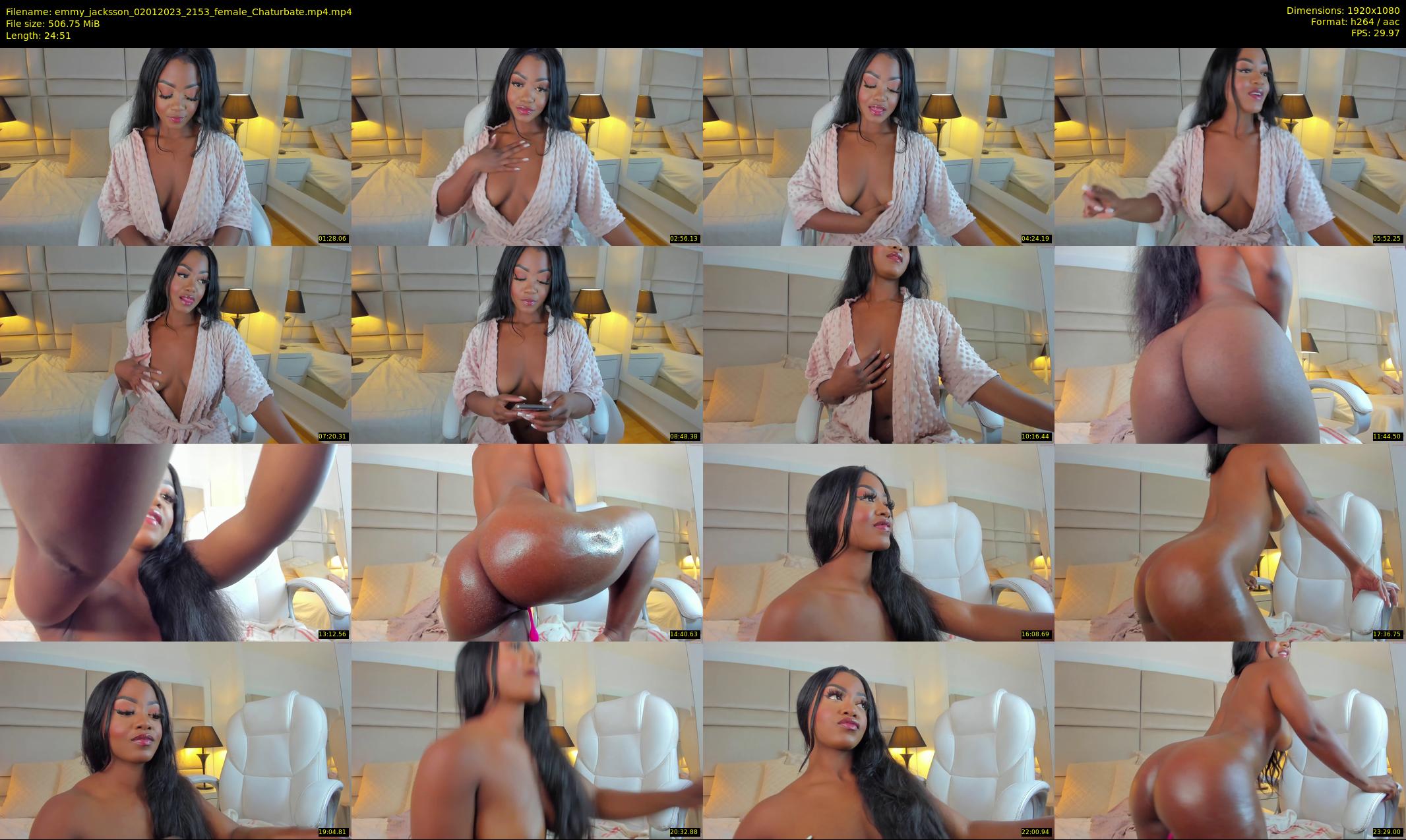 emmy_jacksson — 25 minute Chaturbate female cam show recording, 1080p, Jan 2, 2023