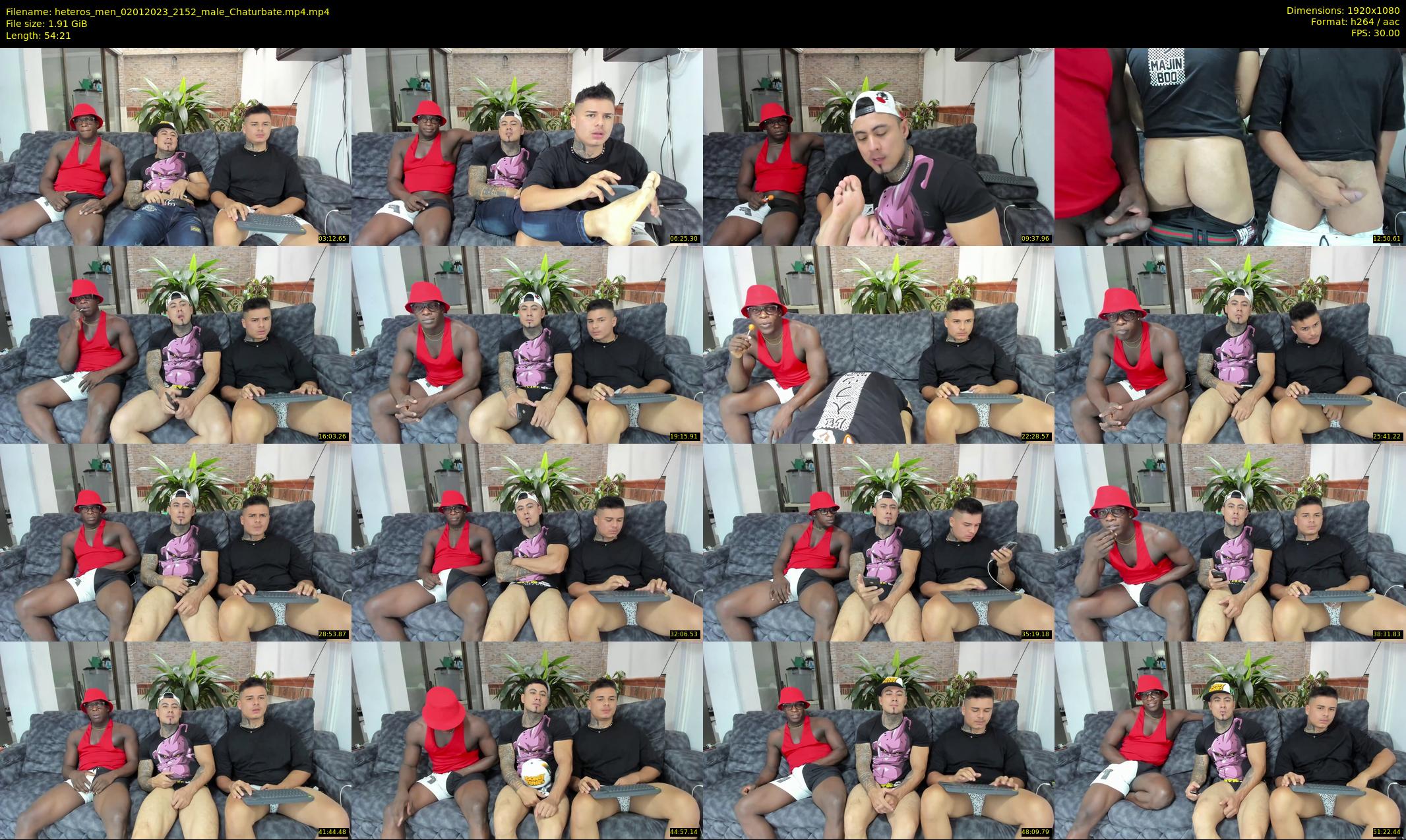heteros_men — 55 minute Chaturbate male cam show recording, 1080p, Jan 2, 2023