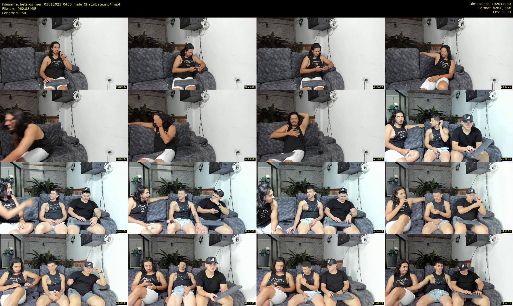 heteros_men — 54 minute Chaturbate male cam show recording, 1080p, Jan 3, 2023
