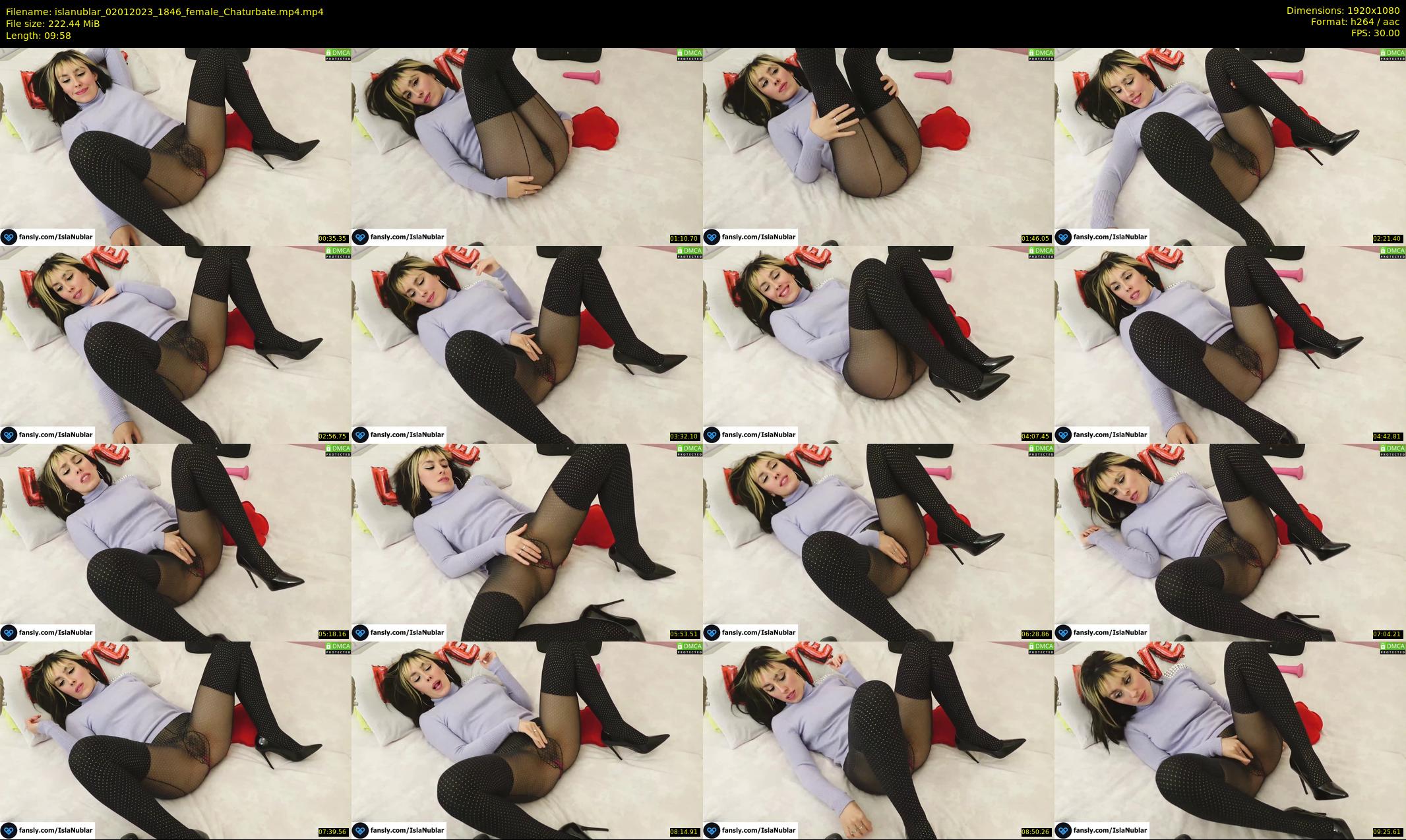 islanublar — 10 minute Chaturbate female cam show recording, 1080p, Jan 2, 2023