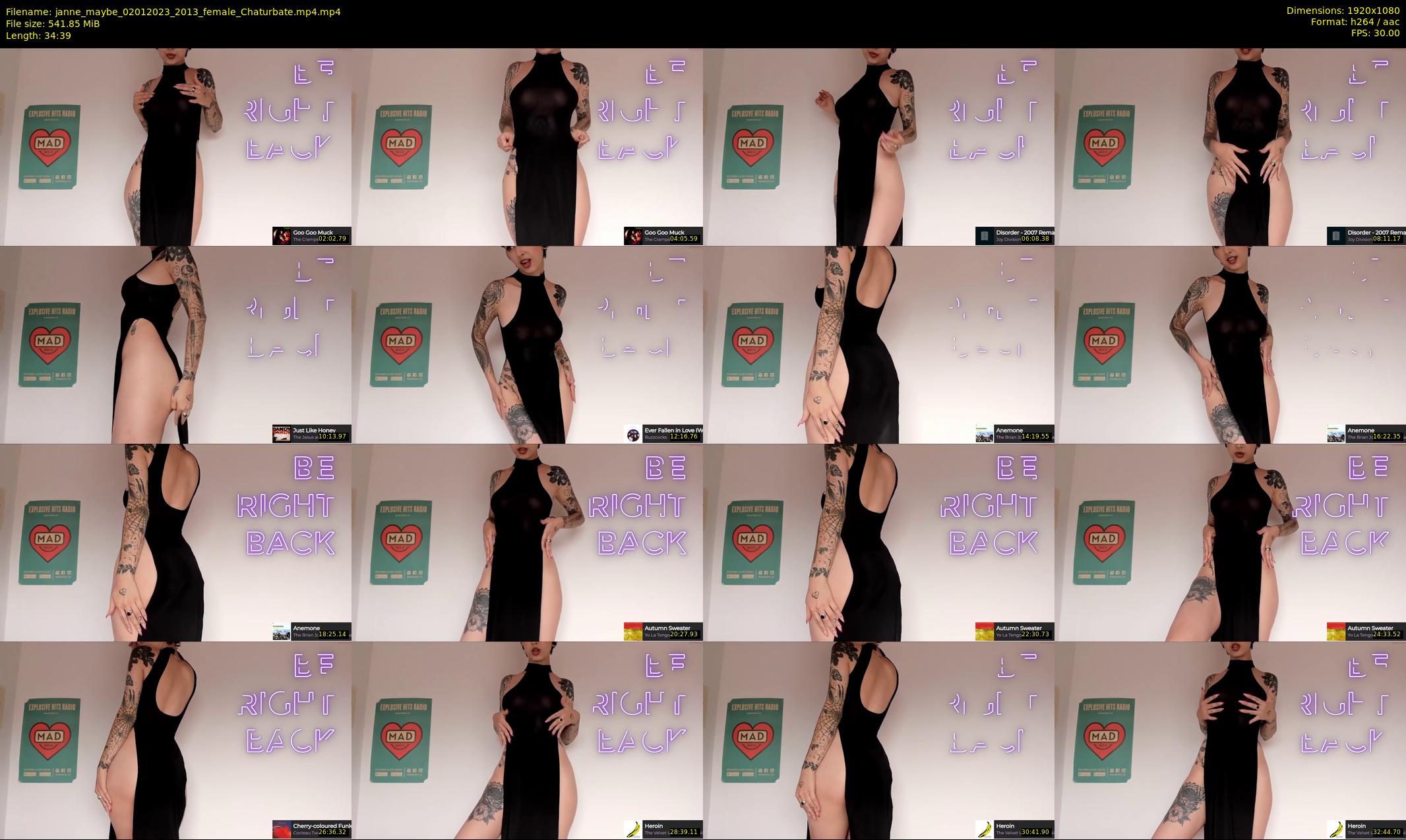janne_maybe — 35 minute Chaturbate female cam show recording, 1080p, Jan 2, 2023